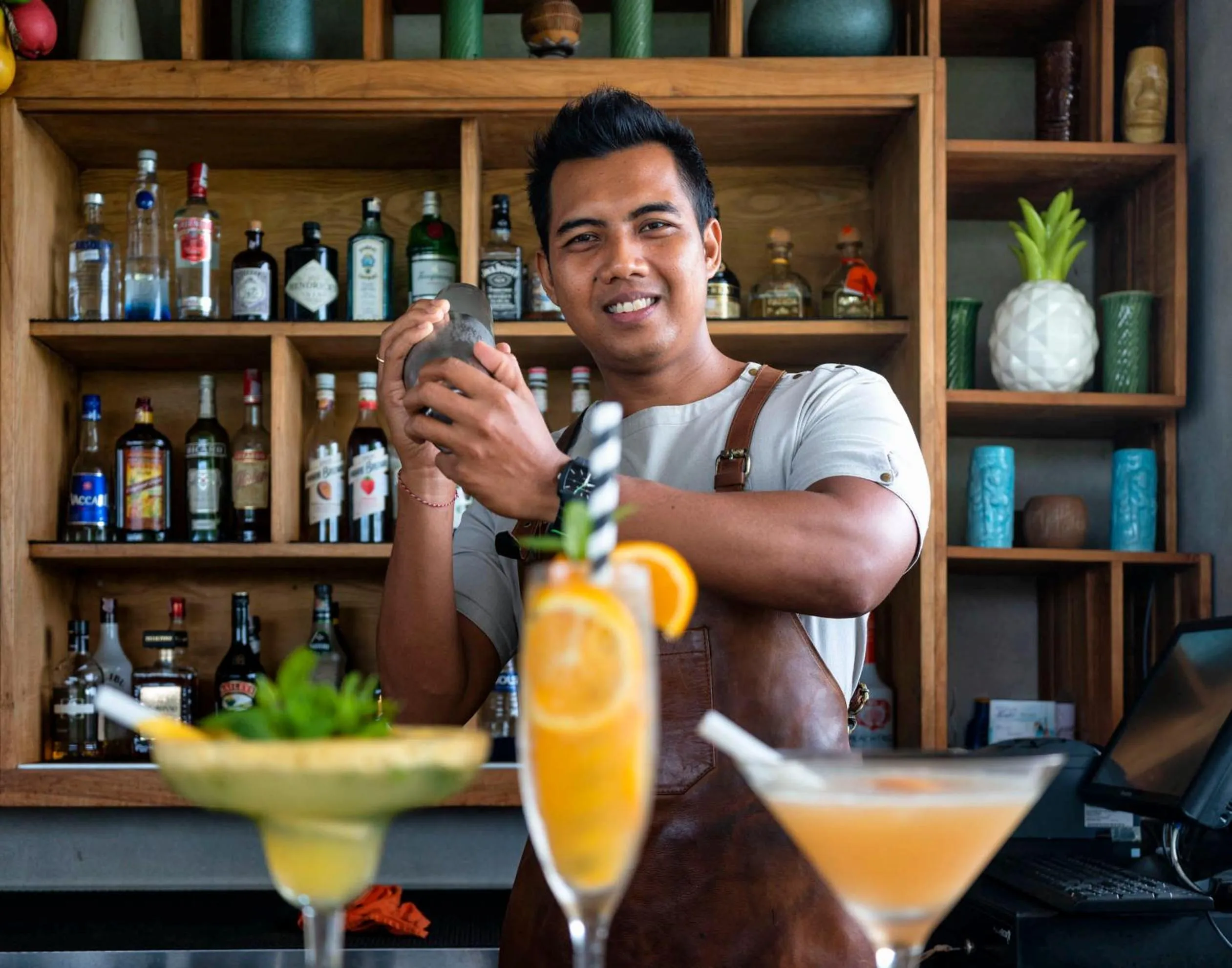 Lounge or bar in Bisma Eight Ubud