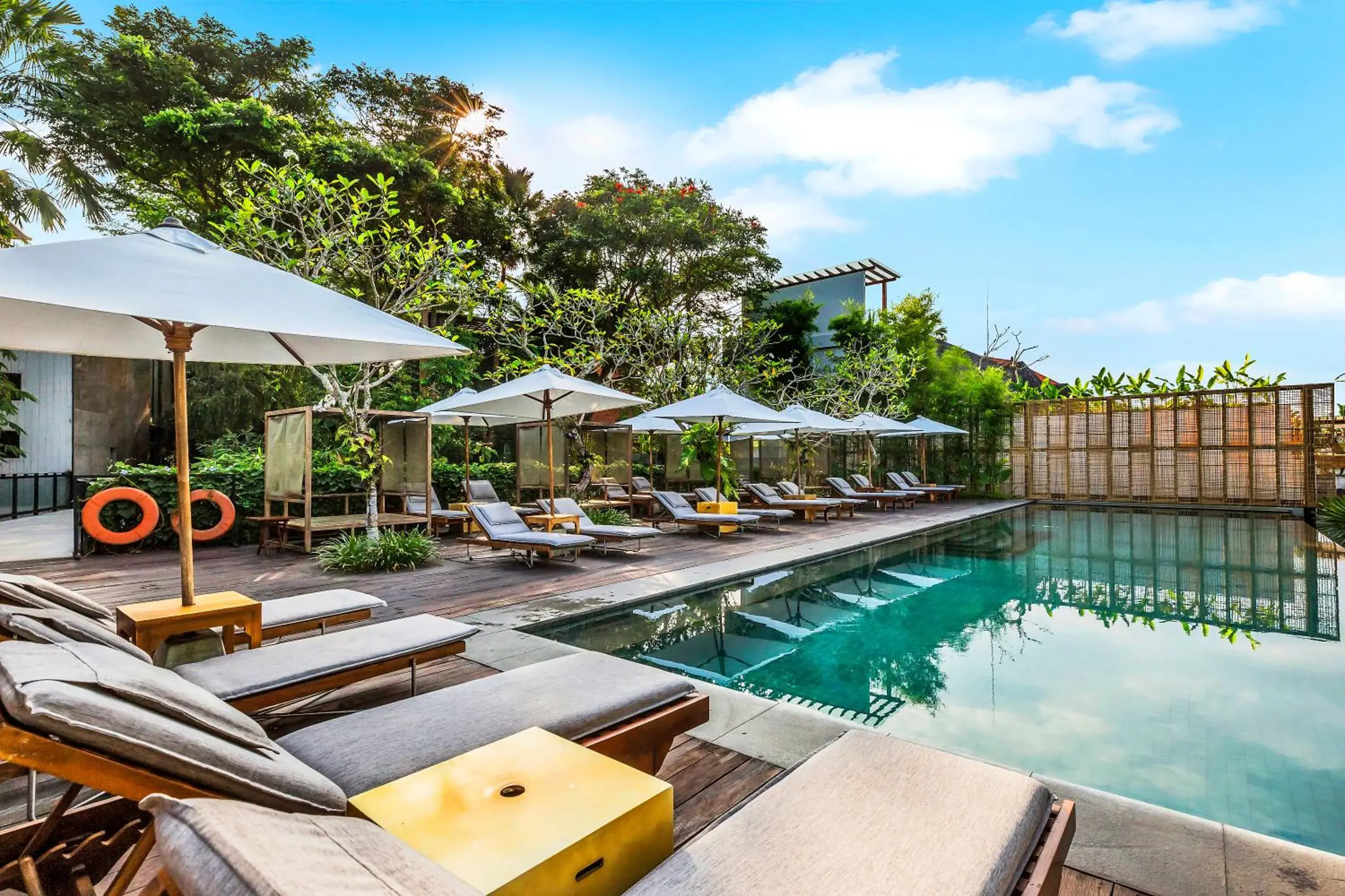 Swimming pool in Bisma Eight Ubud Swimming pool in Bisma Eight Ubud