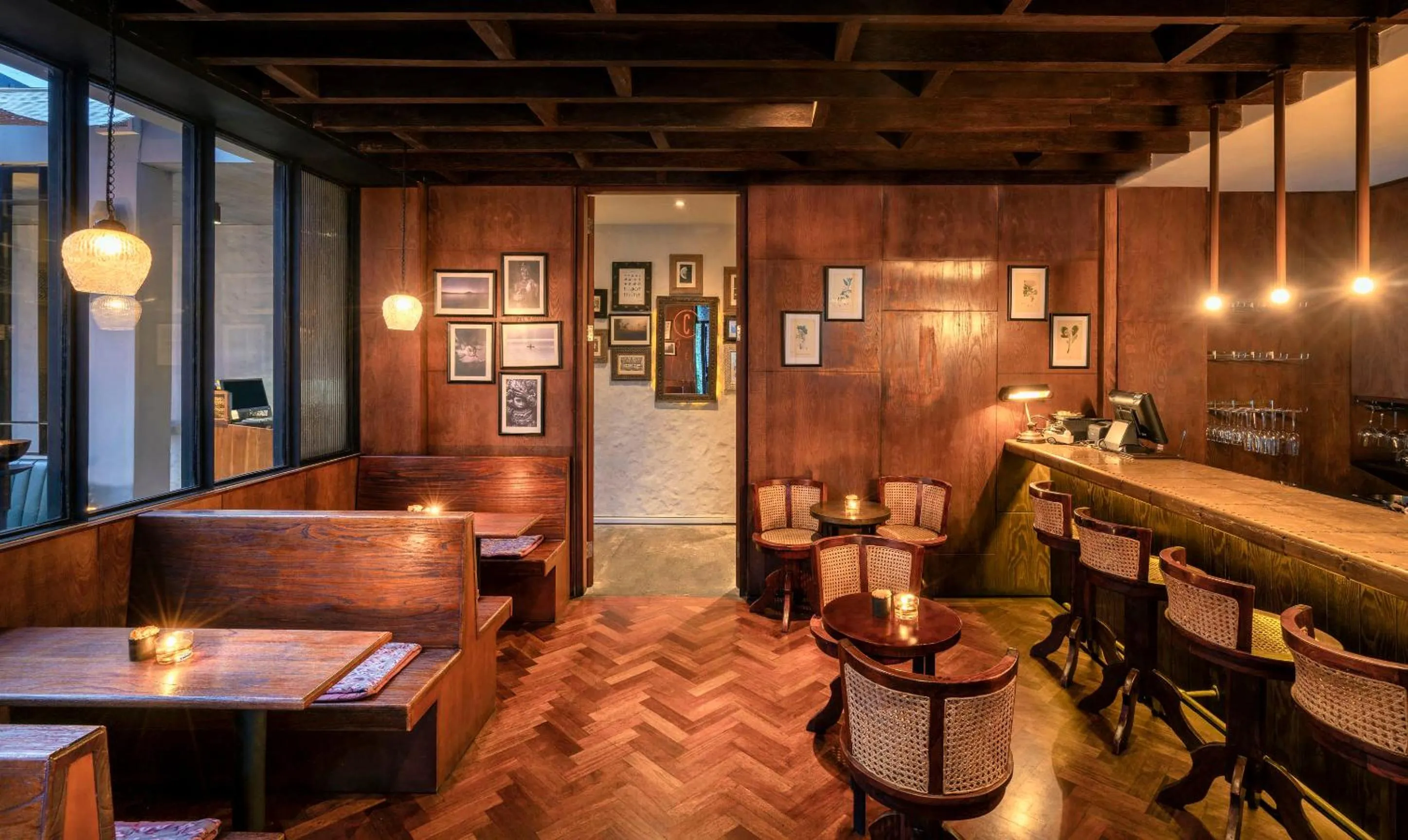 Lounge or bar in Bisma Eight Ubud