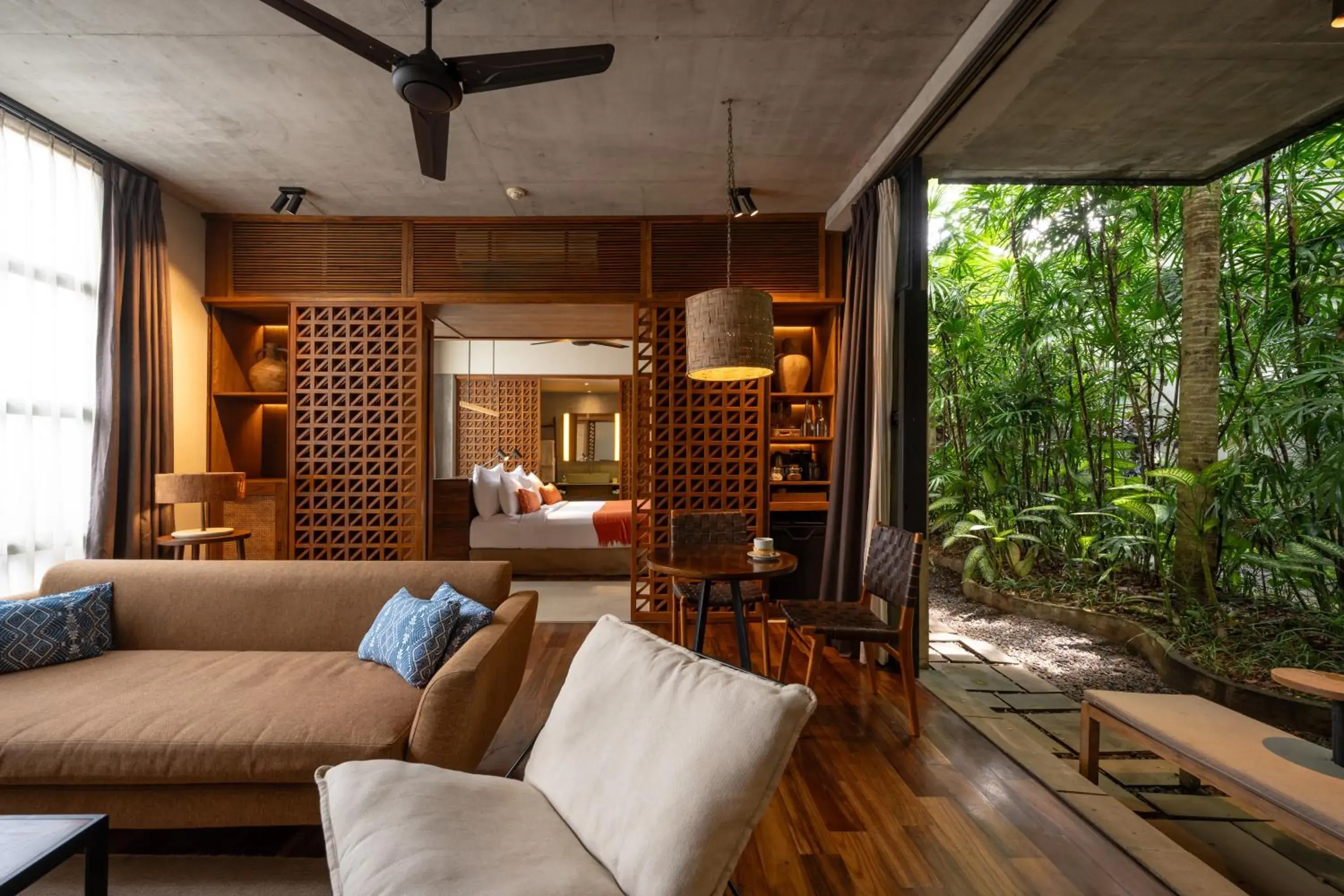 Living room in Bisma Eight Ubud Living room in Bisma Eight Ubud