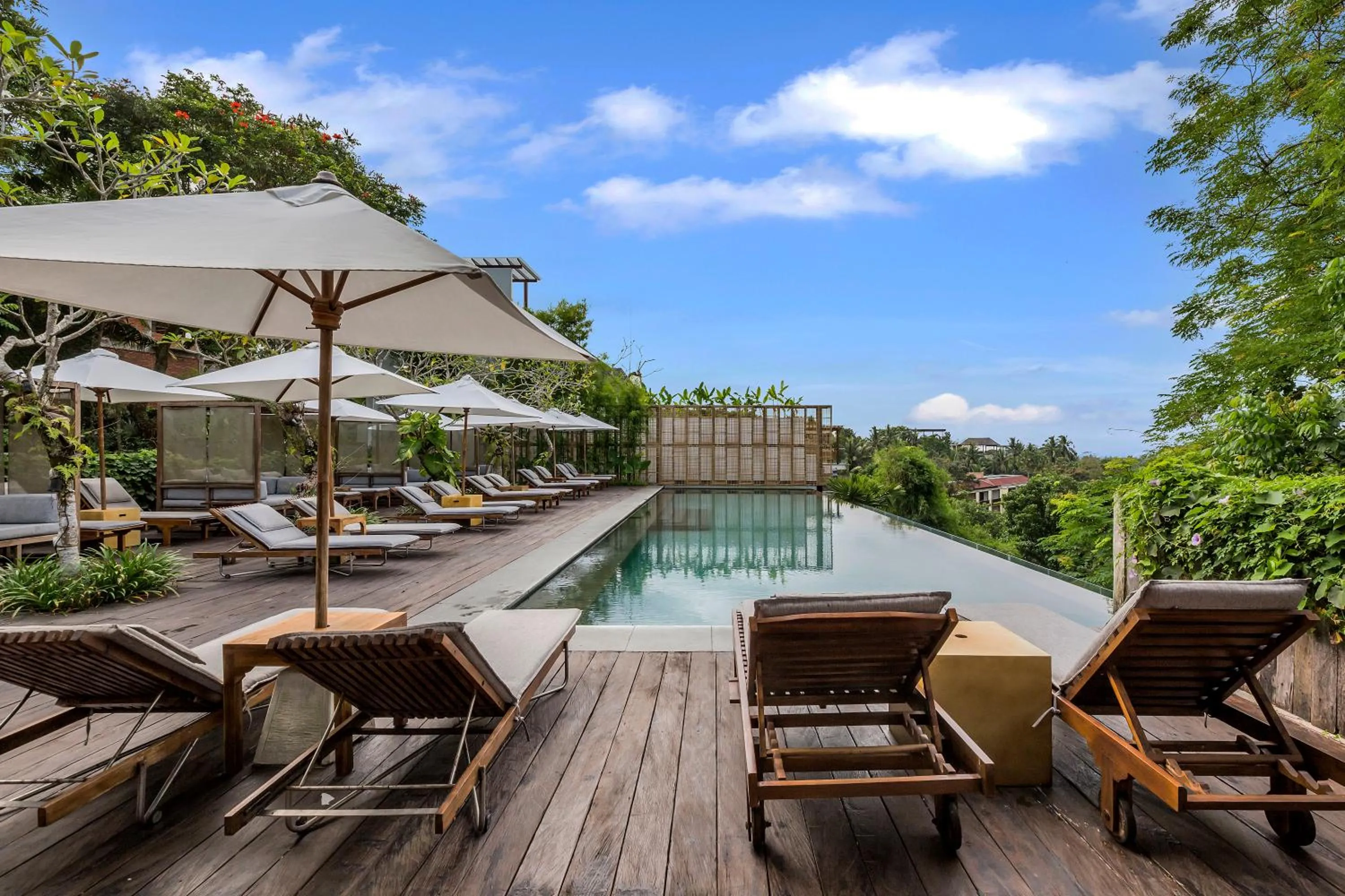 Swimming pool in Bisma Eight Ubud