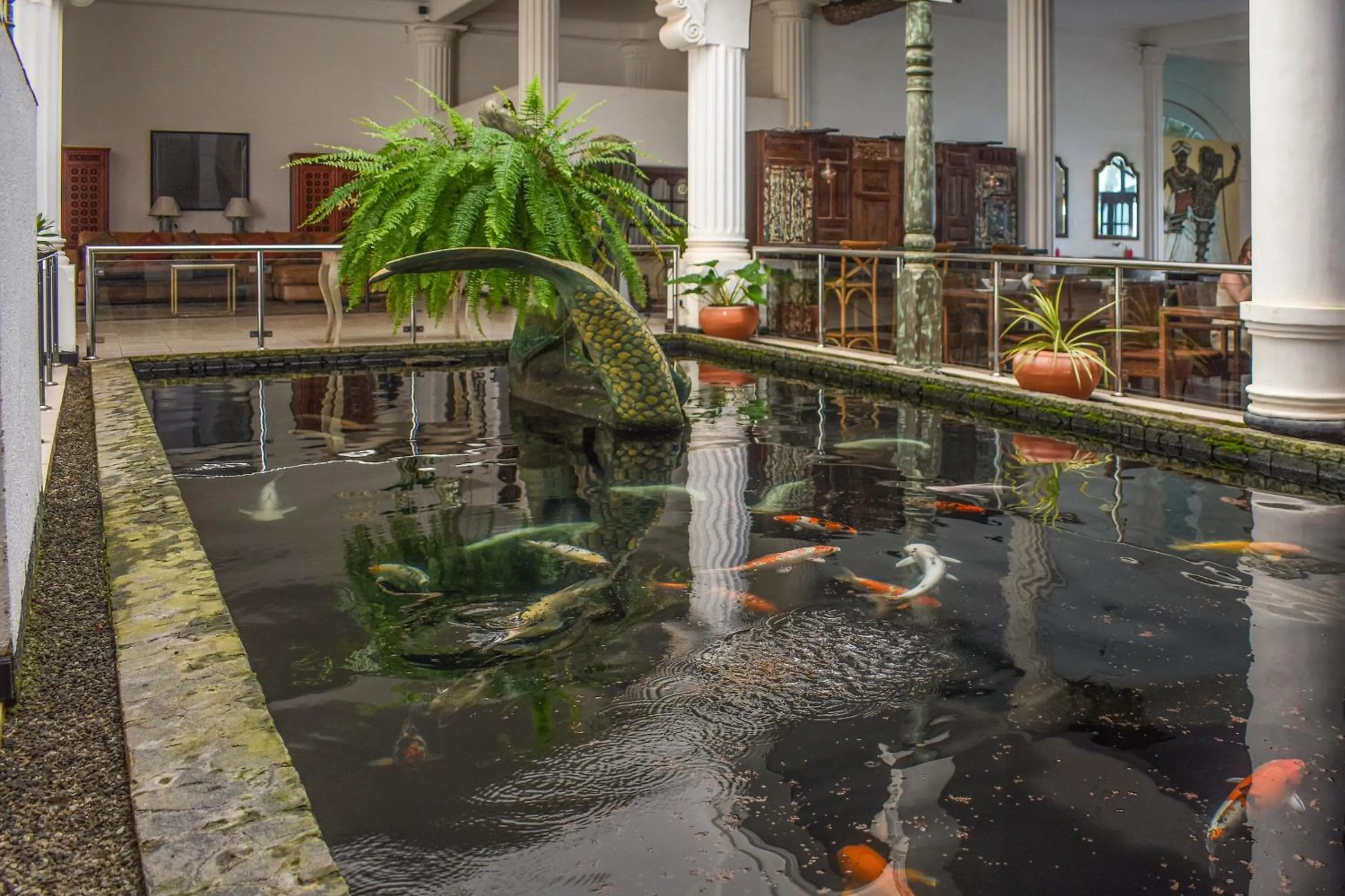 Lobby or reception in Joe's Resort Bentota