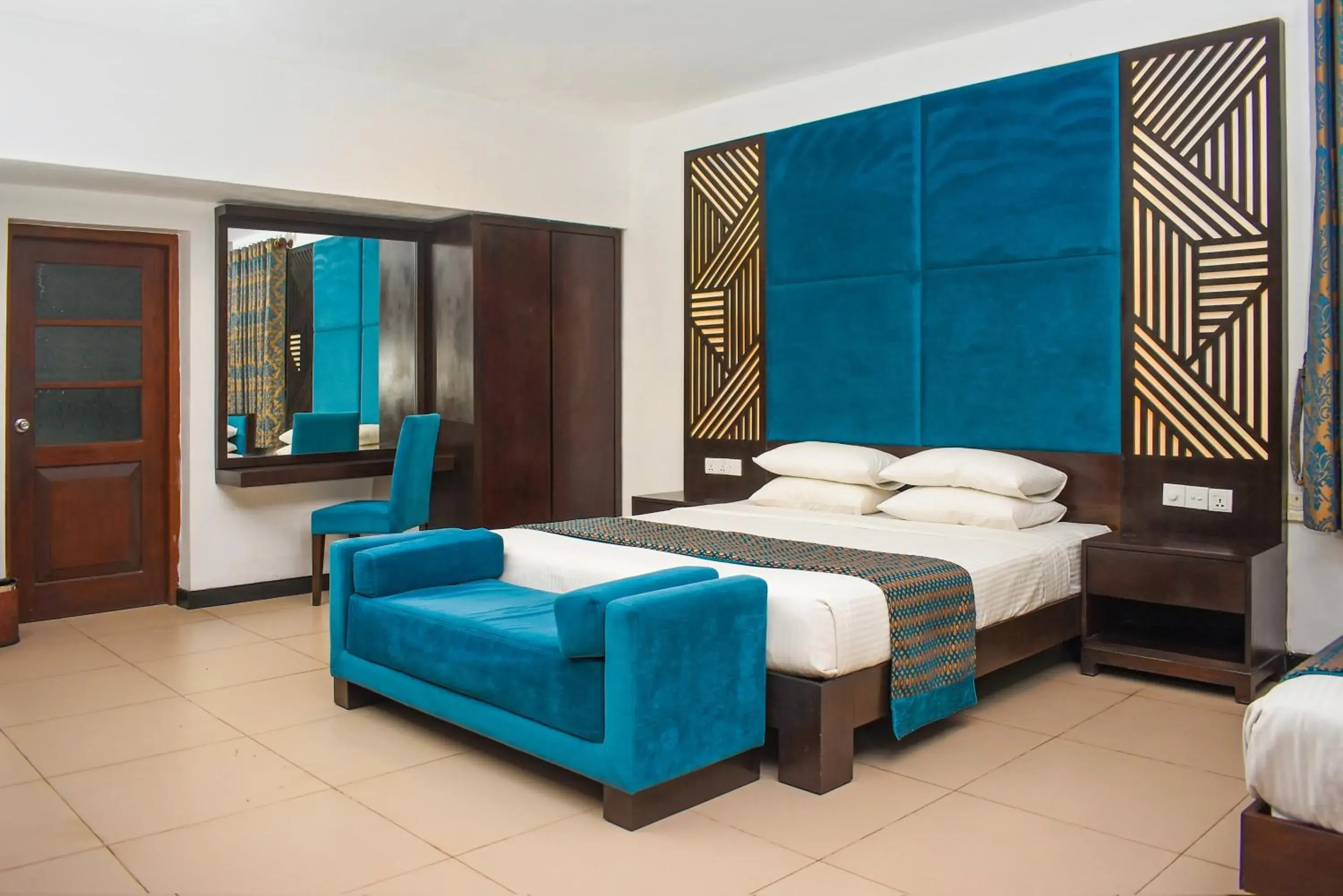 Bed in Joe's Resort Bentota Bed in Joe's Resort Bentota