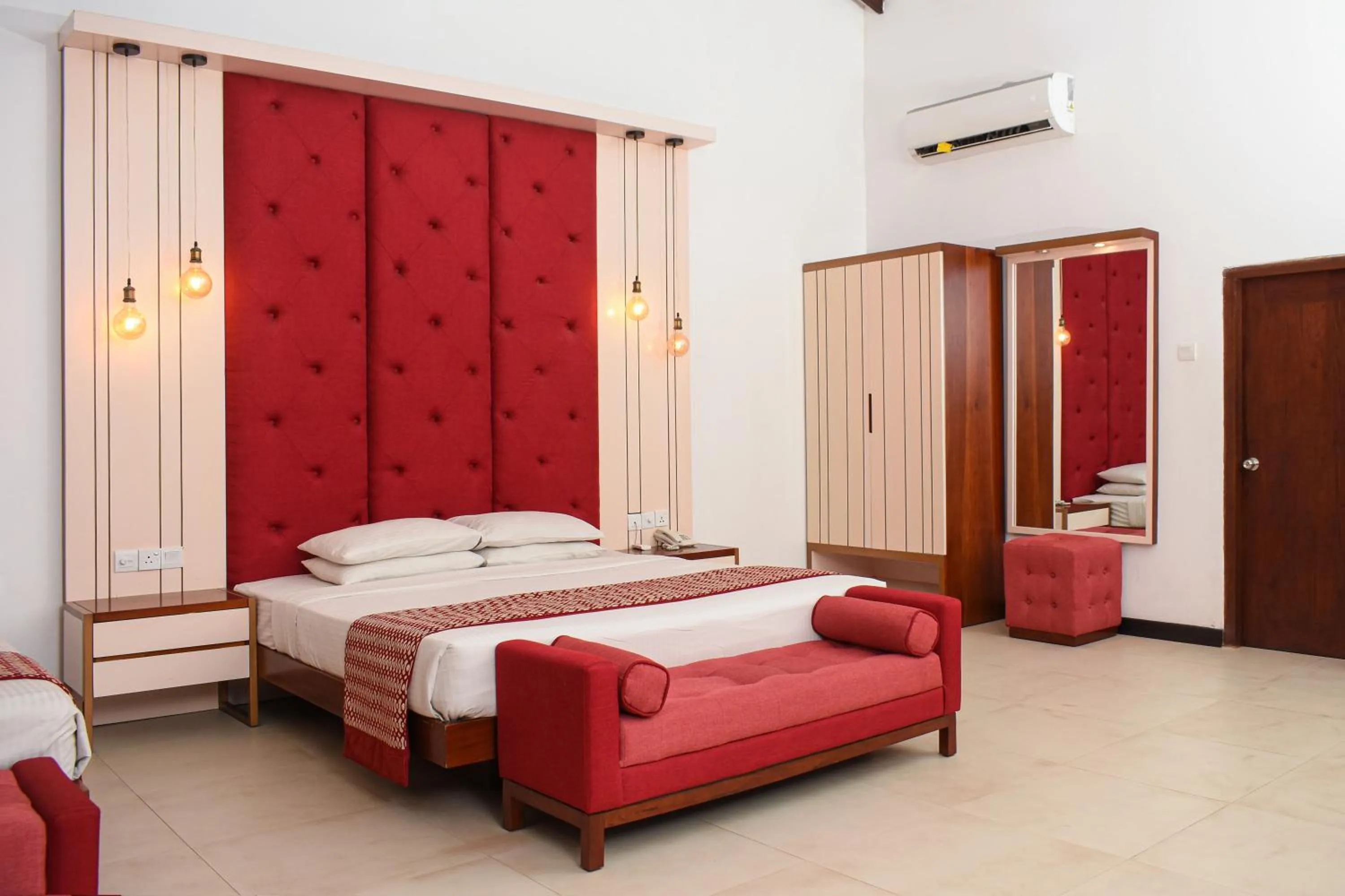 Bed in Joe's Resort Bentota