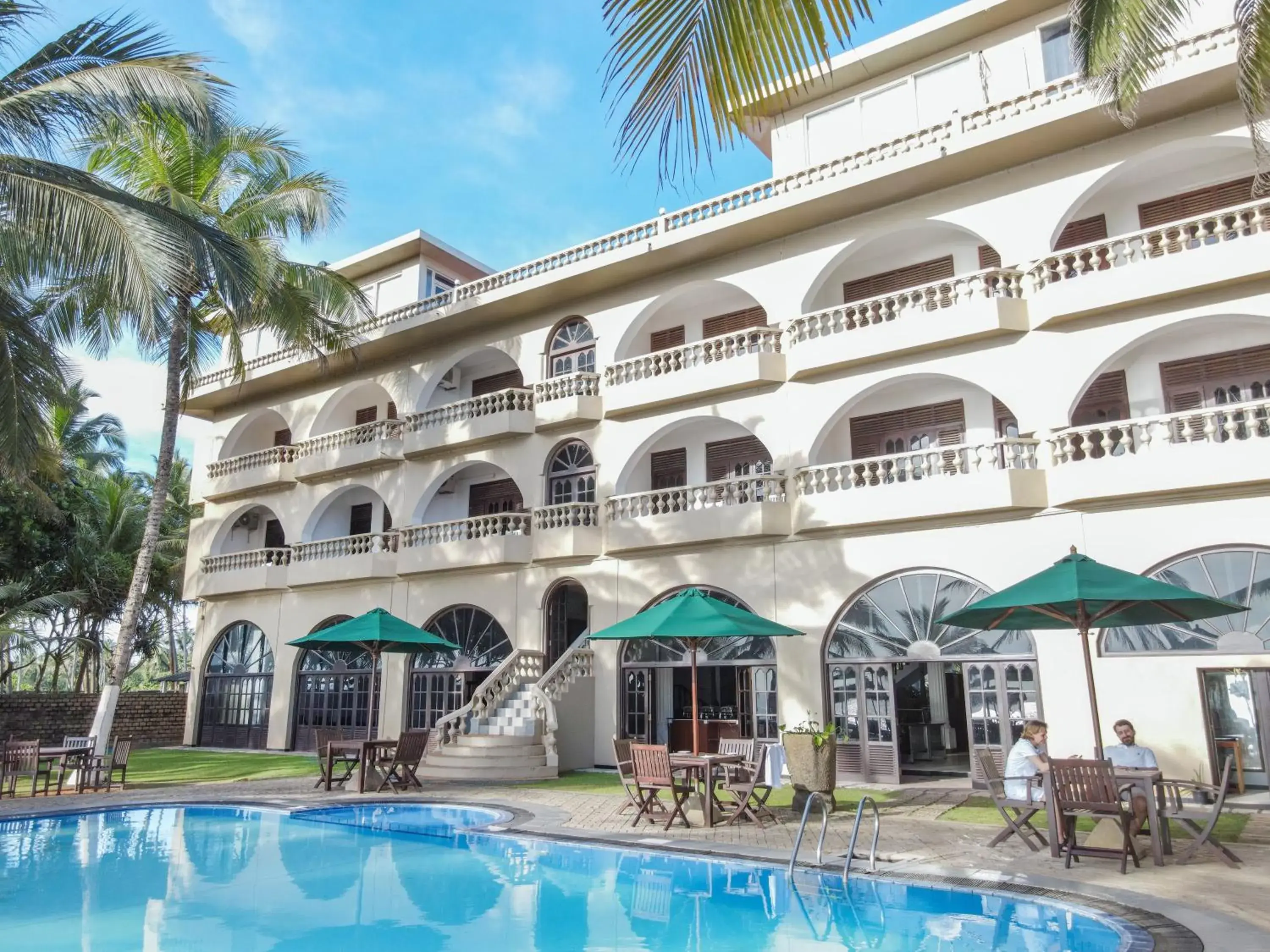 Property building in Joe's Resort Bentota Property building in Joe's Resort Bentota