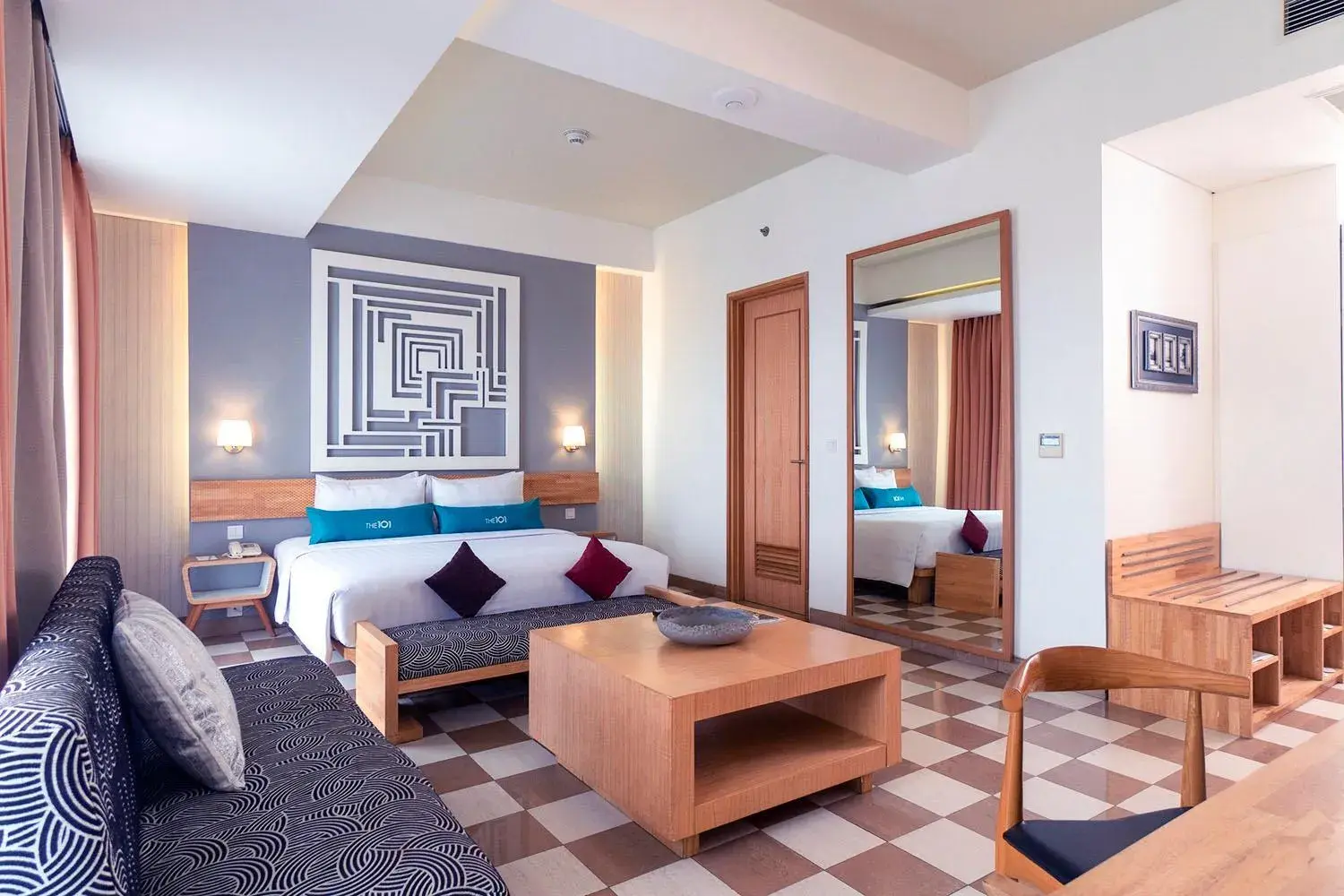 Executive Suite with Pool View - Balcony in THE 1O1 Bogor Suryakancana Executive Suite with Pool View - Balcony in THE 1O1 Bogor Suryakancana