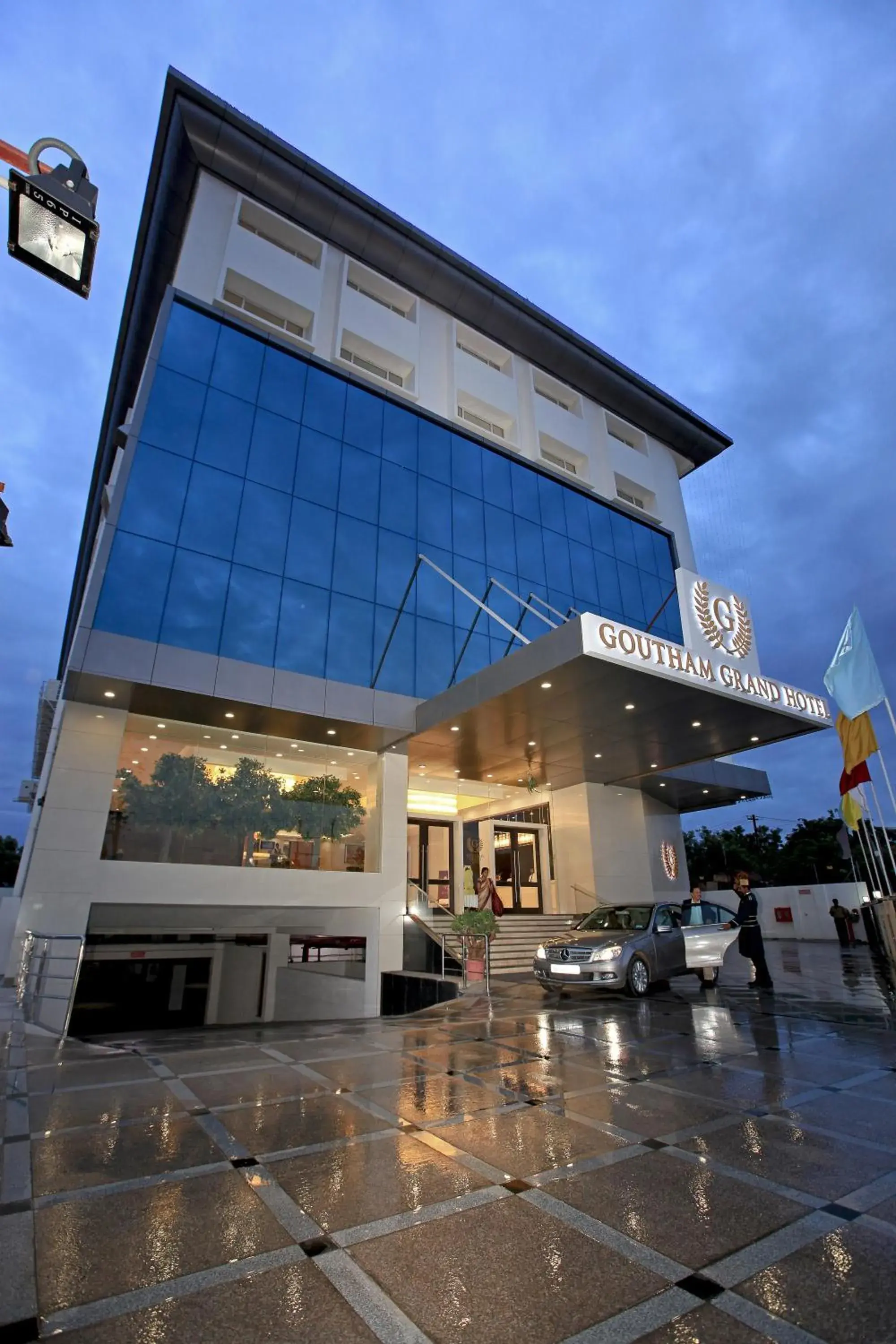 Facade/entrance in Goutham Grand Hotel Facade/entrance in Goutham Grand Hotel