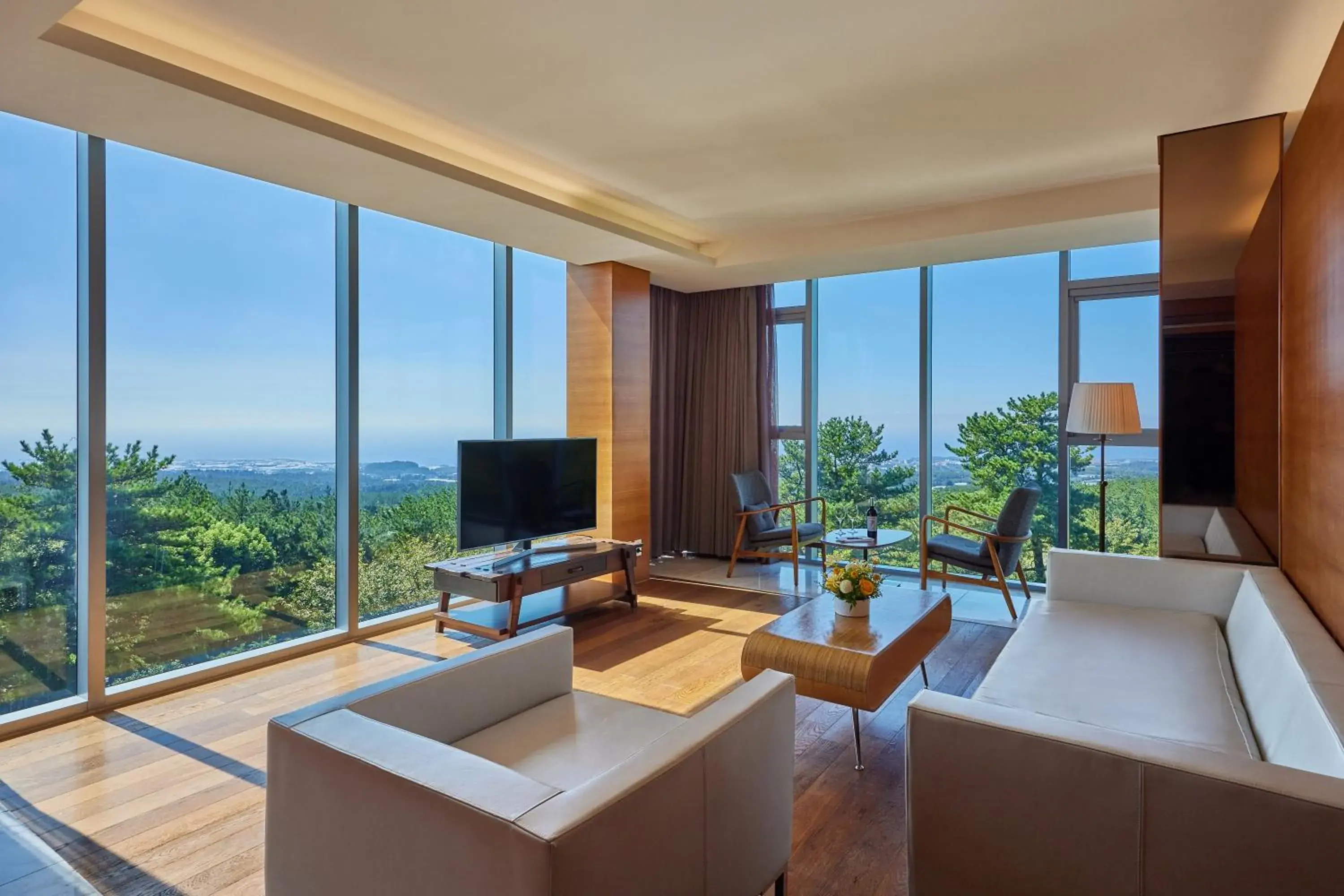 Living room in WE Hotel Jeju Living room in WE Hotel Jeju