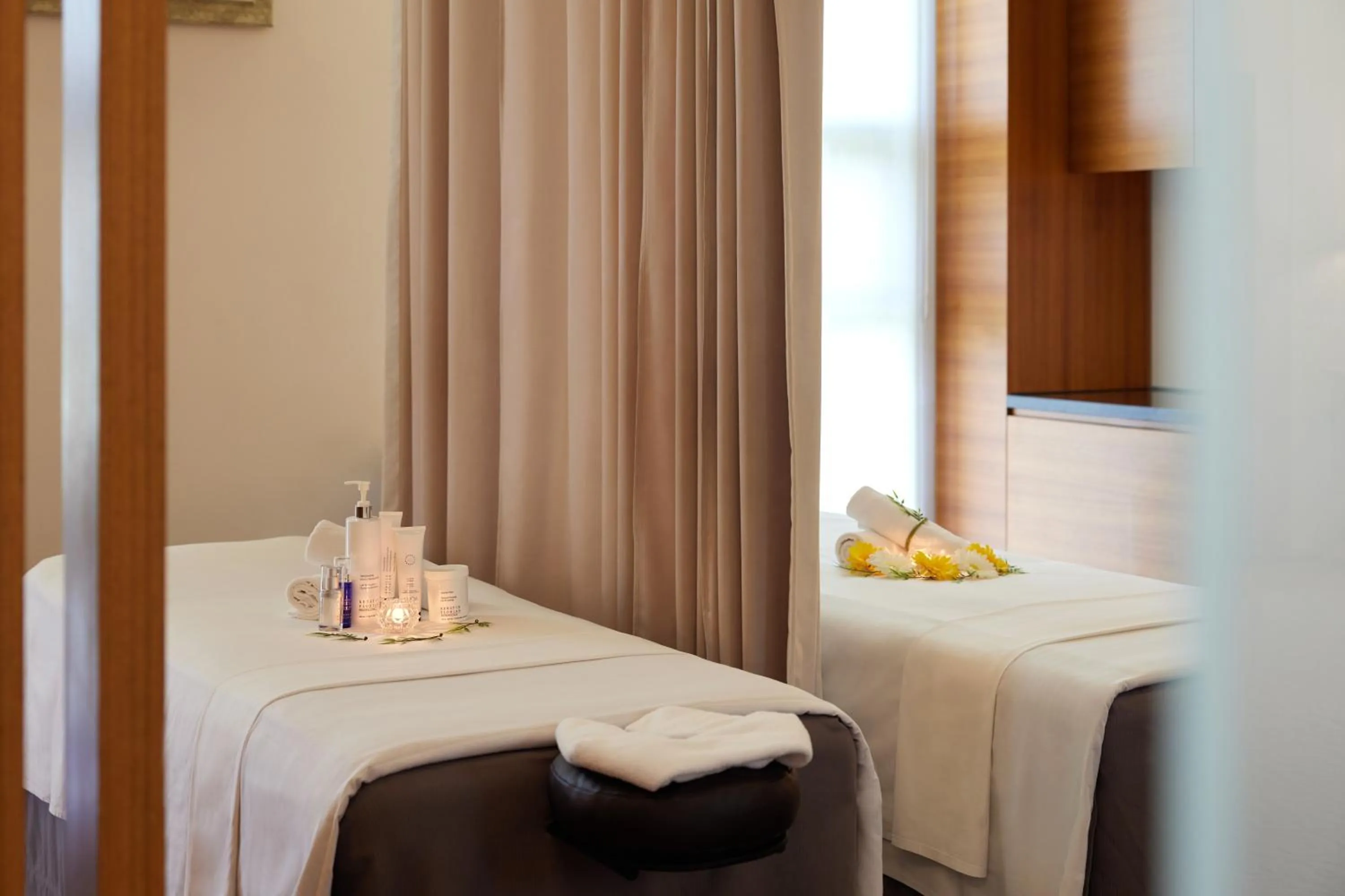 Bed in WE Hotel Jeju