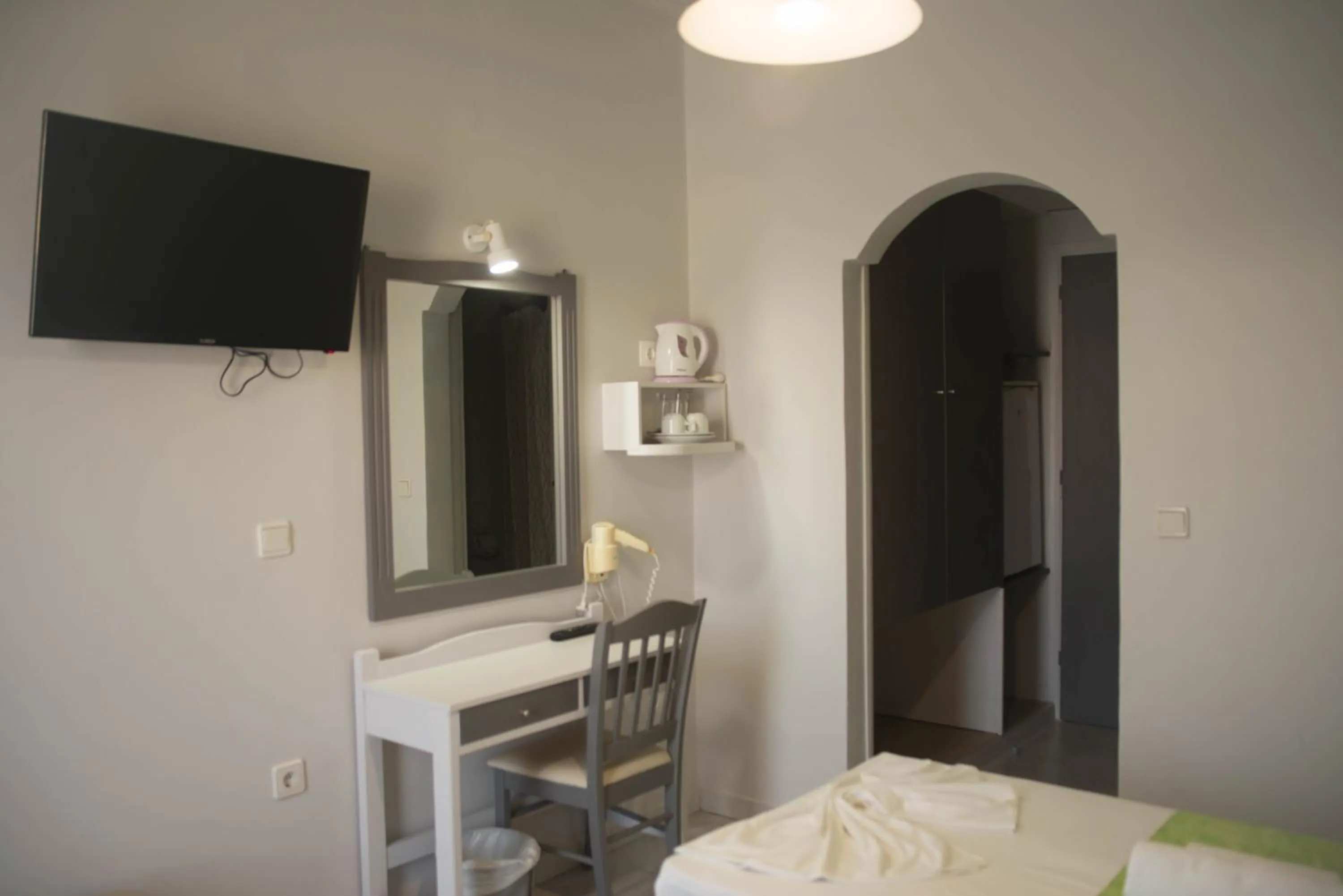 Bed in Nereides Hotel