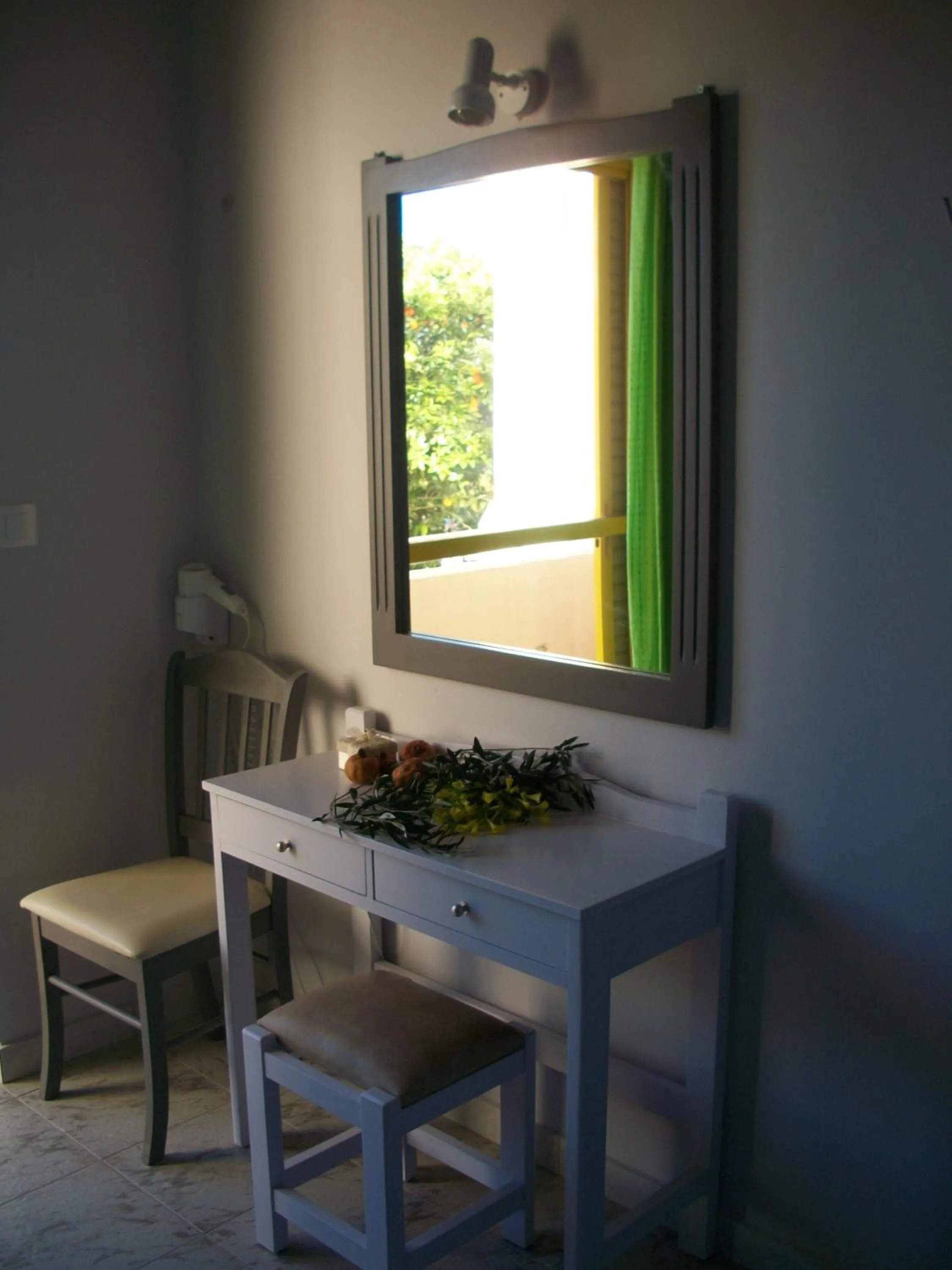 Decorative detail in Nereides Hotel