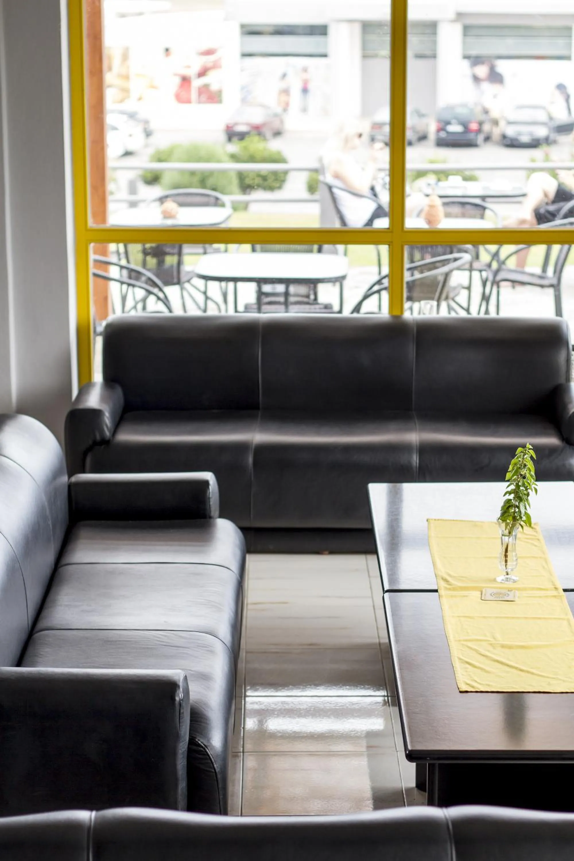 Communal lounge/ TV room in Nereides Hotel