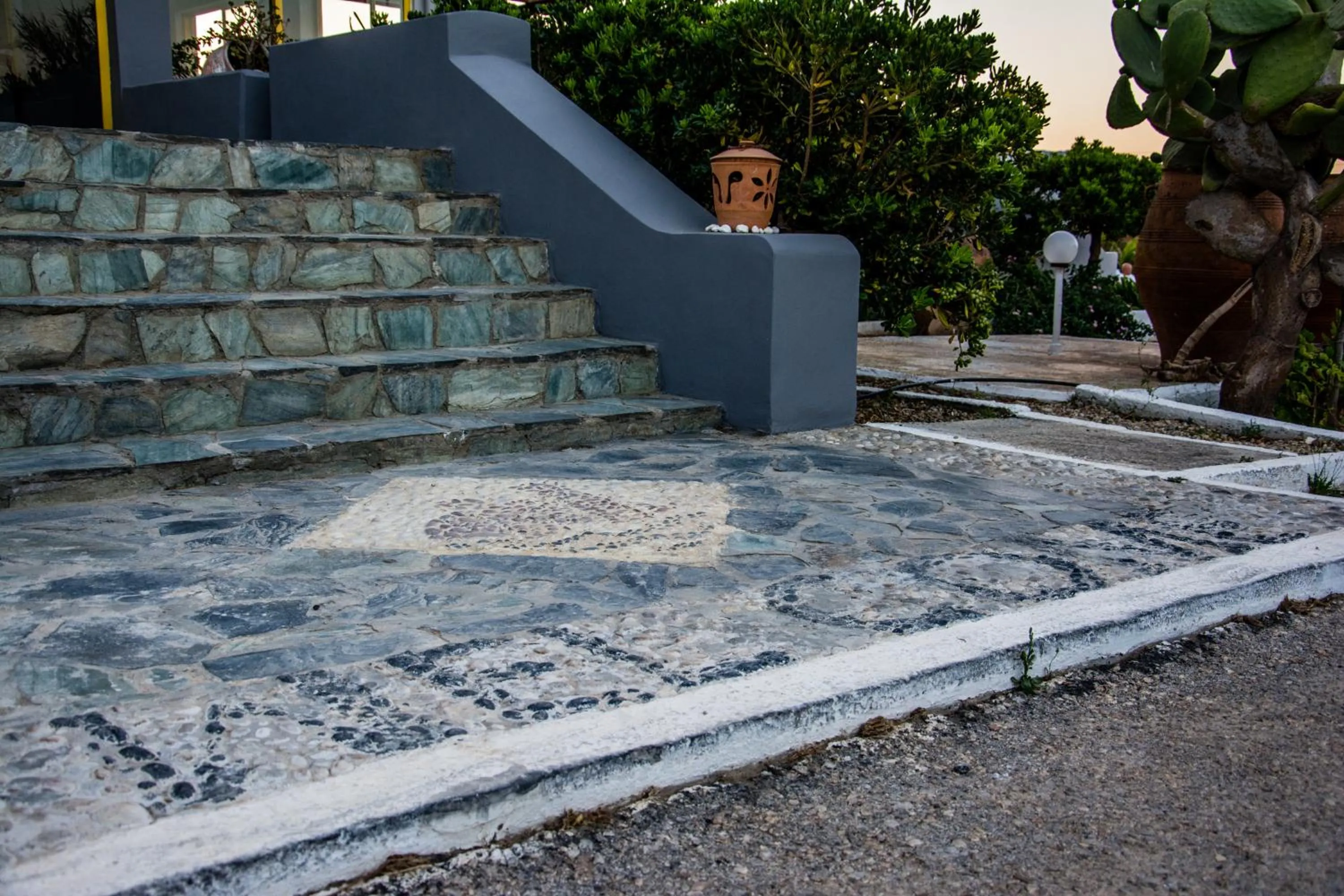 Facade/entrance in Nereides Hotel