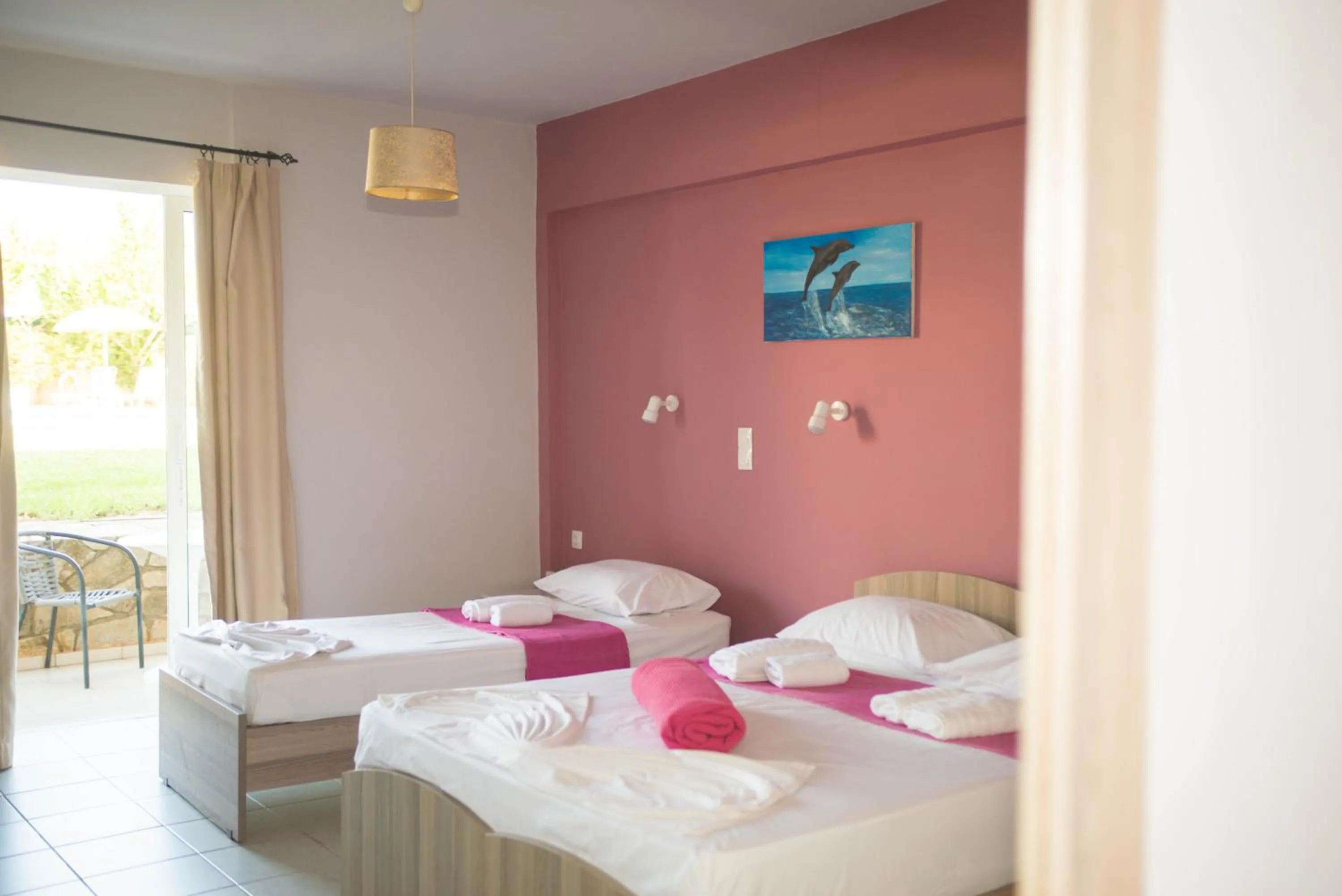 Photo of the whole room, Bed in Nereides Hotel