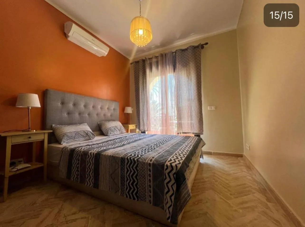 Bed in Atlas Golf resort