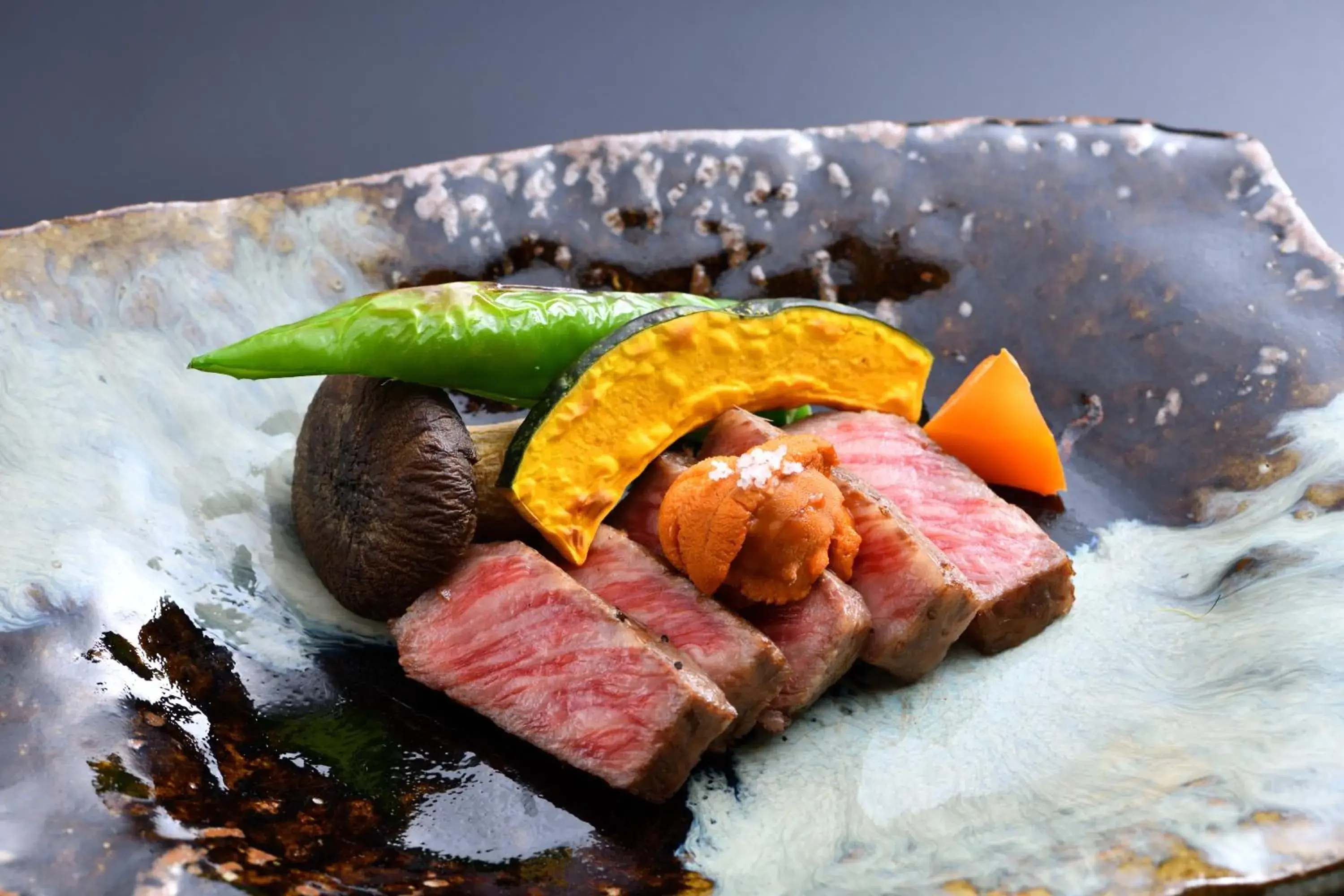 Food close-up in Kyo Yunohana Resort Suisen Food close-up in Kyo Yunohana Resort Suisen