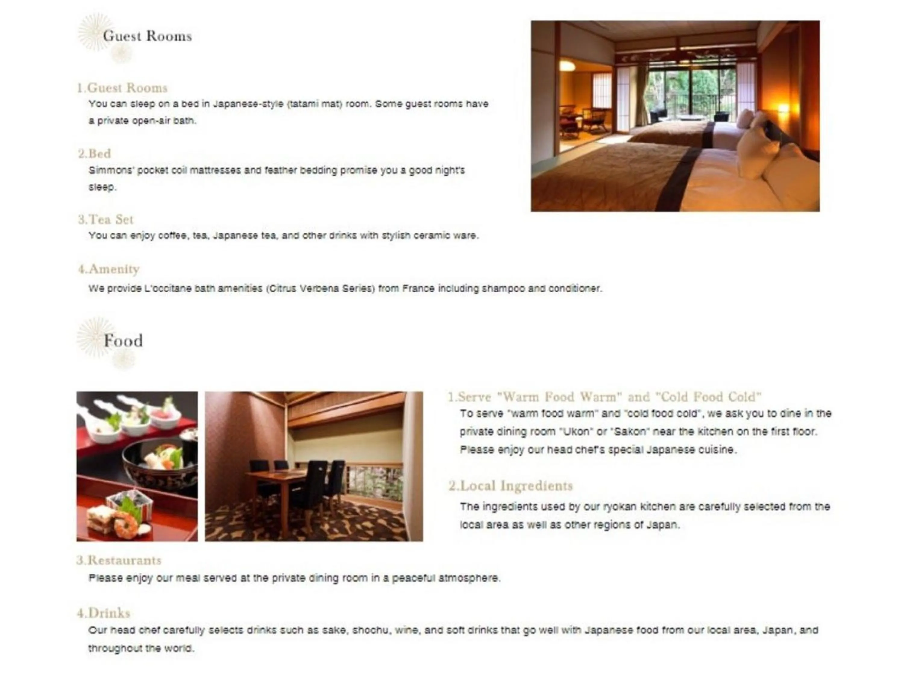 Area and facilities, Bed in Kyo Yunohana Resort Suisen