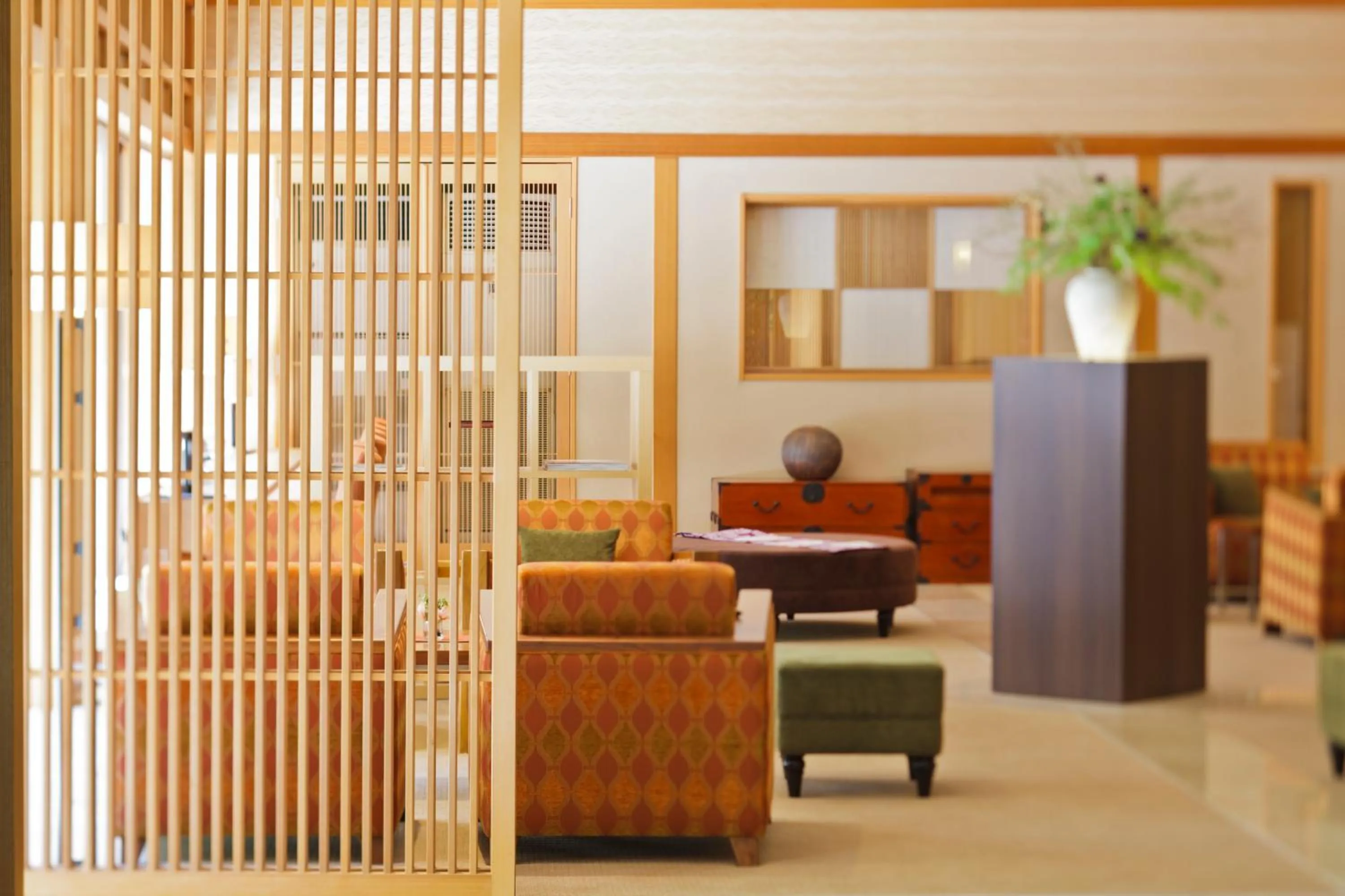 Lobby or reception in Kyo Yunohana Resort Suisen