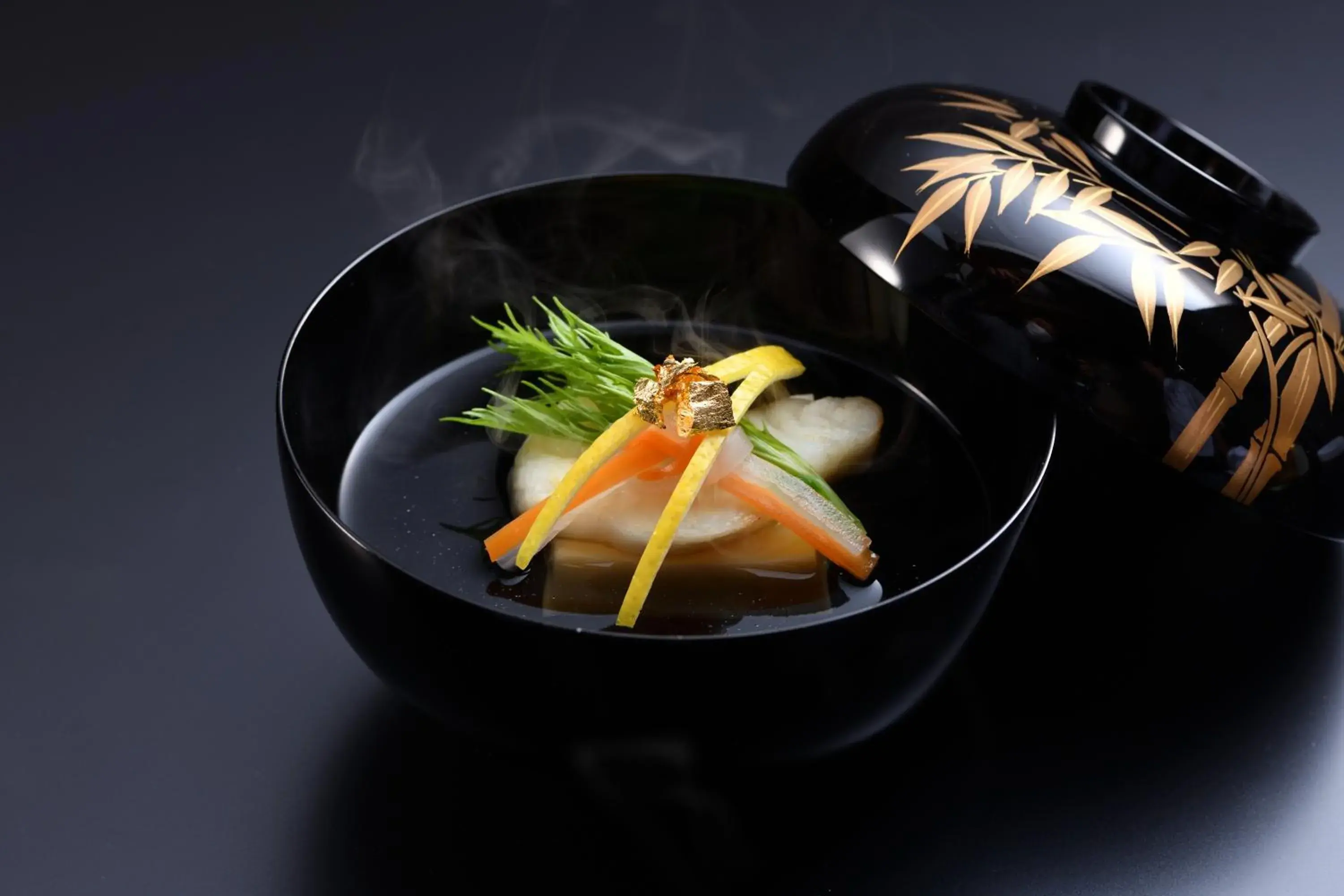 Food close-up in Kyo Yunohana Resort Suisen Food close-up in Kyo Yunohana Resort Suisen