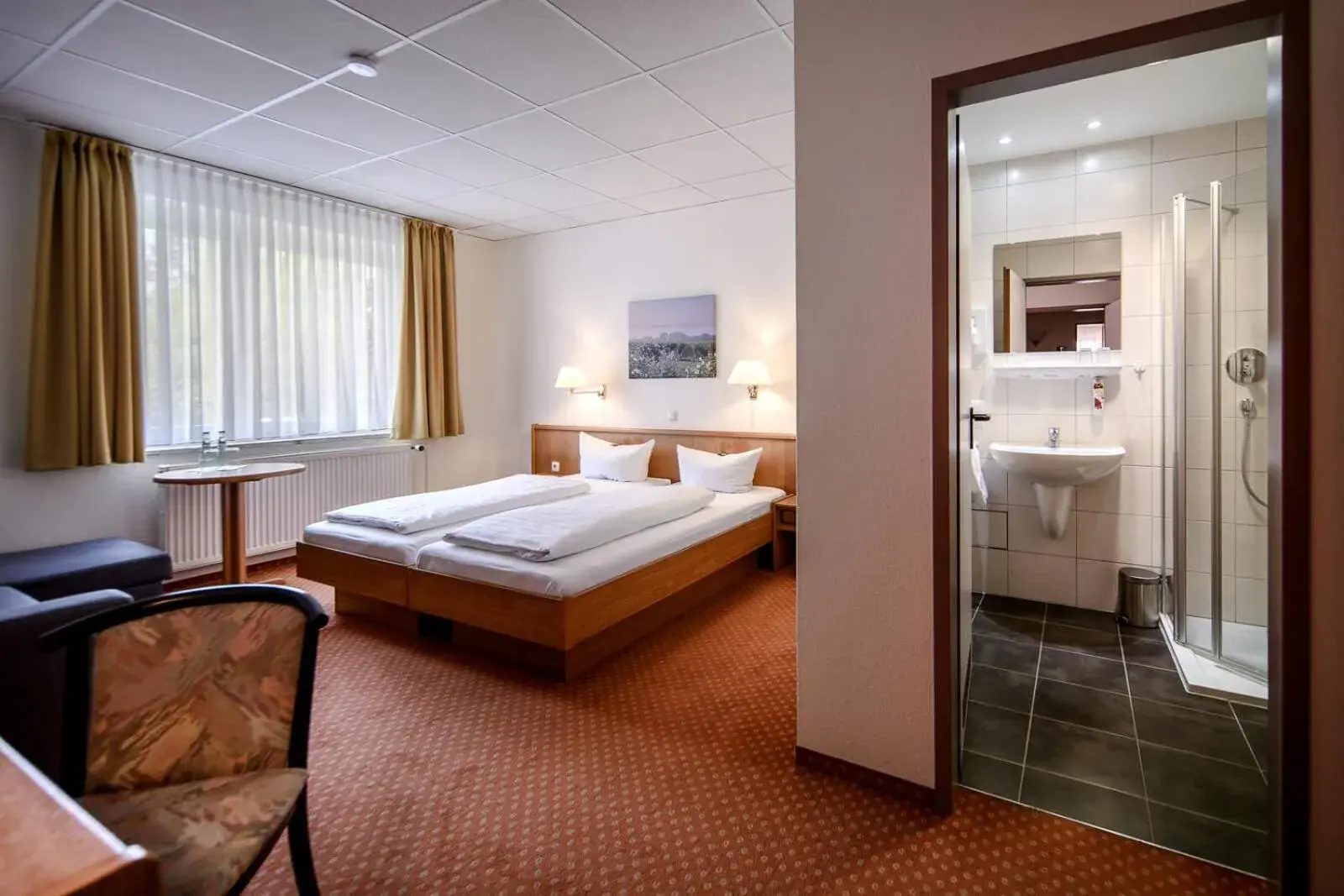 Double Room without Balcony - single occupancy in Hotel Rebschule Double Room without Balcony - single occupancy in Hotel Rebschule