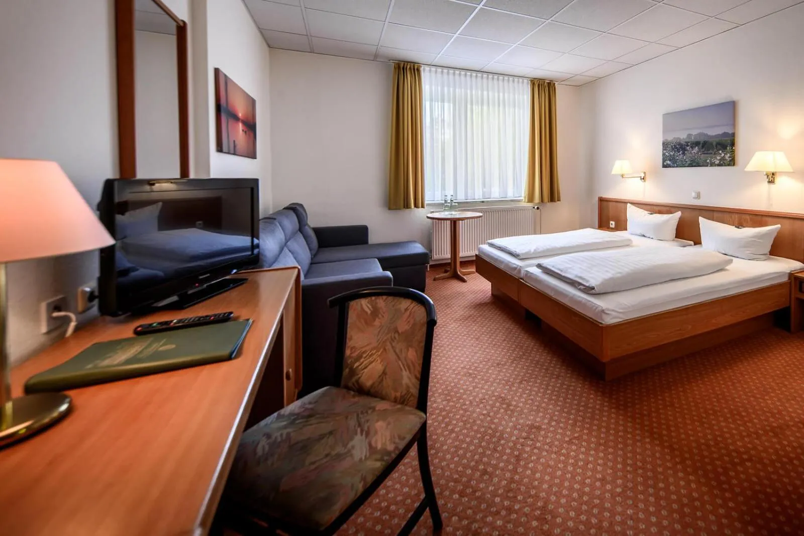 Photo of the whole room, Bed in Hotel Rebschule