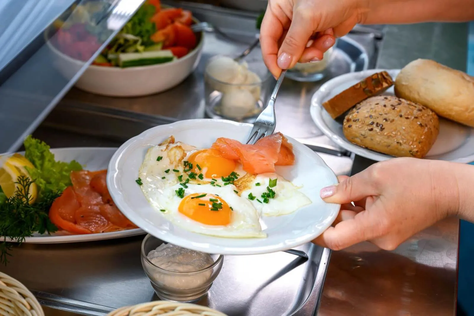 Restaurant/places to eat in Hotel Rebschule