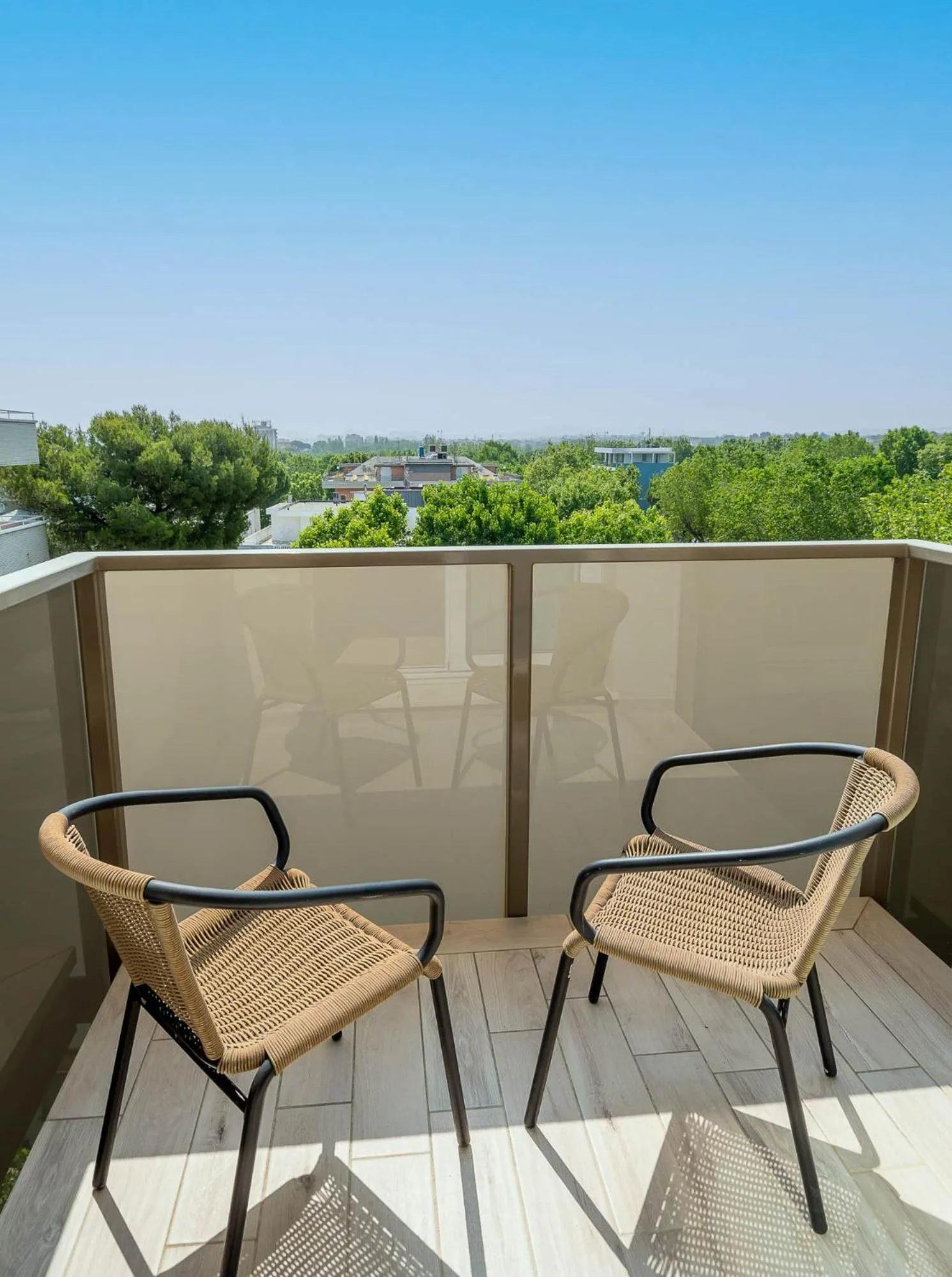 Balcony/Terrace in Union Park Hotel al mare con Piscina - Parcheggio - Spiaggia - A MH Collection Hotels