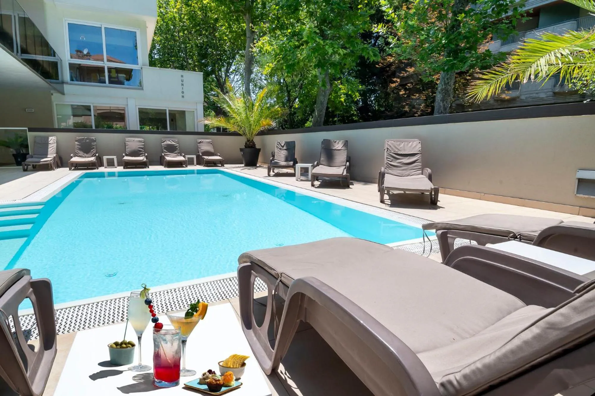 Swimming pool in Union Park Hotel al mare con Piscina - Parcheggio - Spiaggia - A MH Collection Hotels