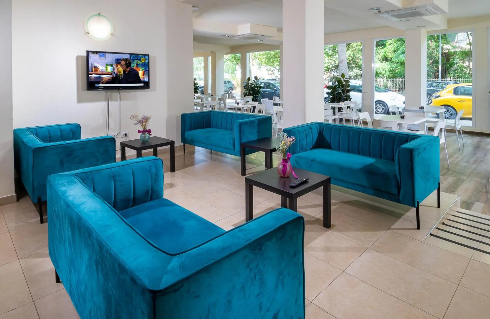 Communal lounge/ TV room in Union Park Hotel al mare con Piscina - Parcheggio - Spiaggia - A MH Collection Hotels