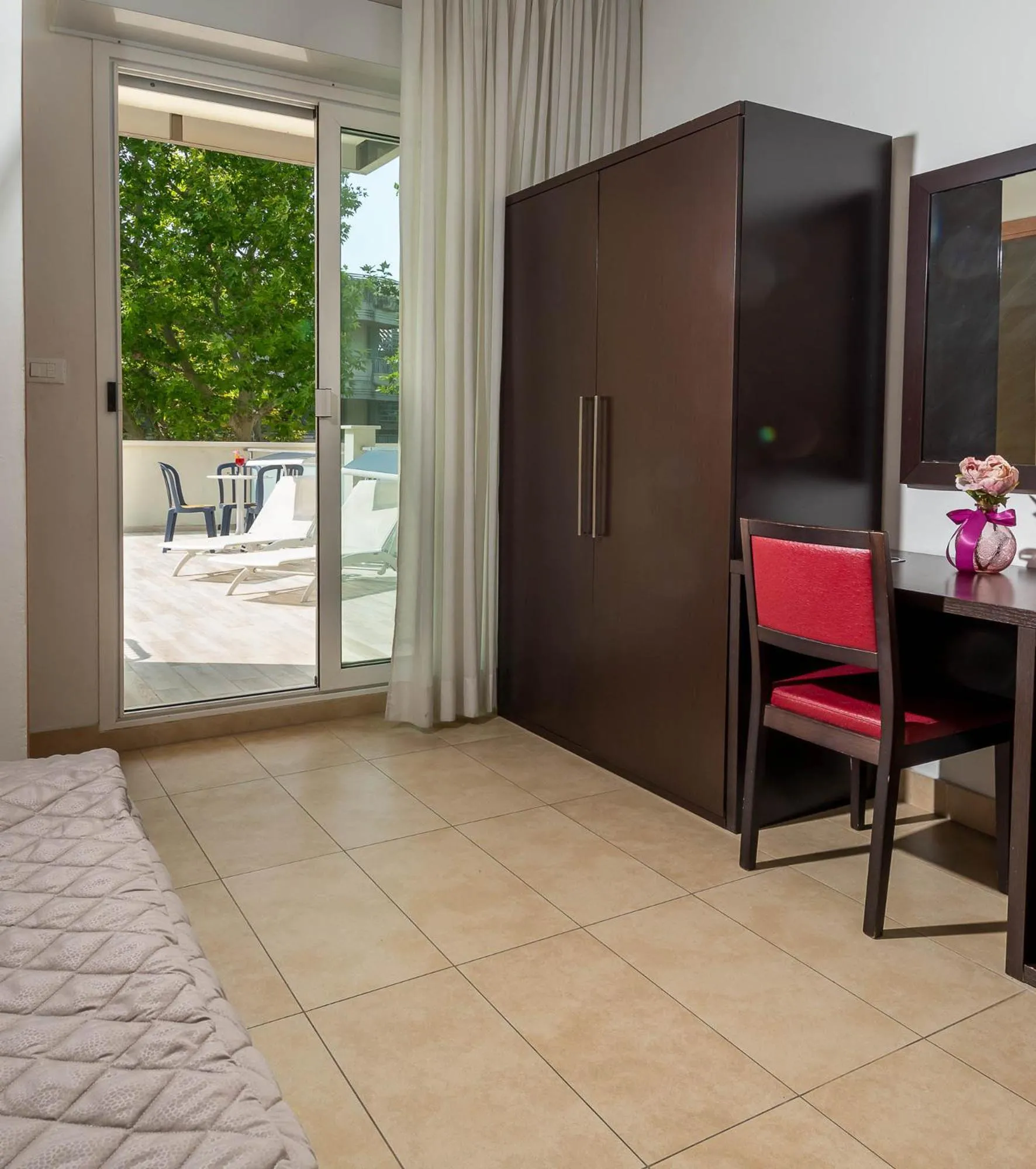 Balcony/Terrace in Union Park Hotel al mare con Piscina - Parcheggio - Spiaggia - A MH Collection Hotels