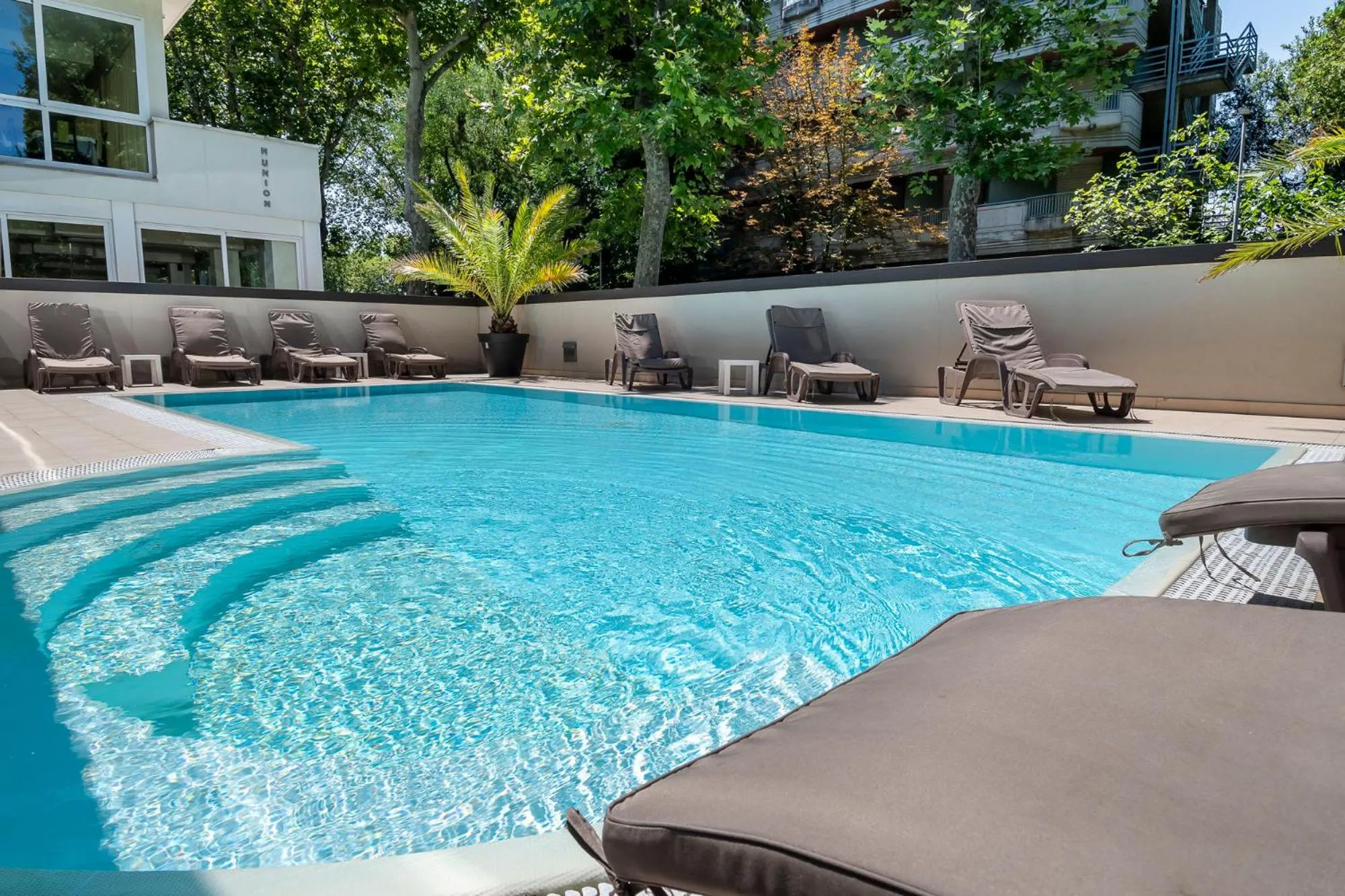 Swimming pool in Union Park Hotel al mare con Piscina - Parcheggio - Spiaggia - A MH Collection Hotels