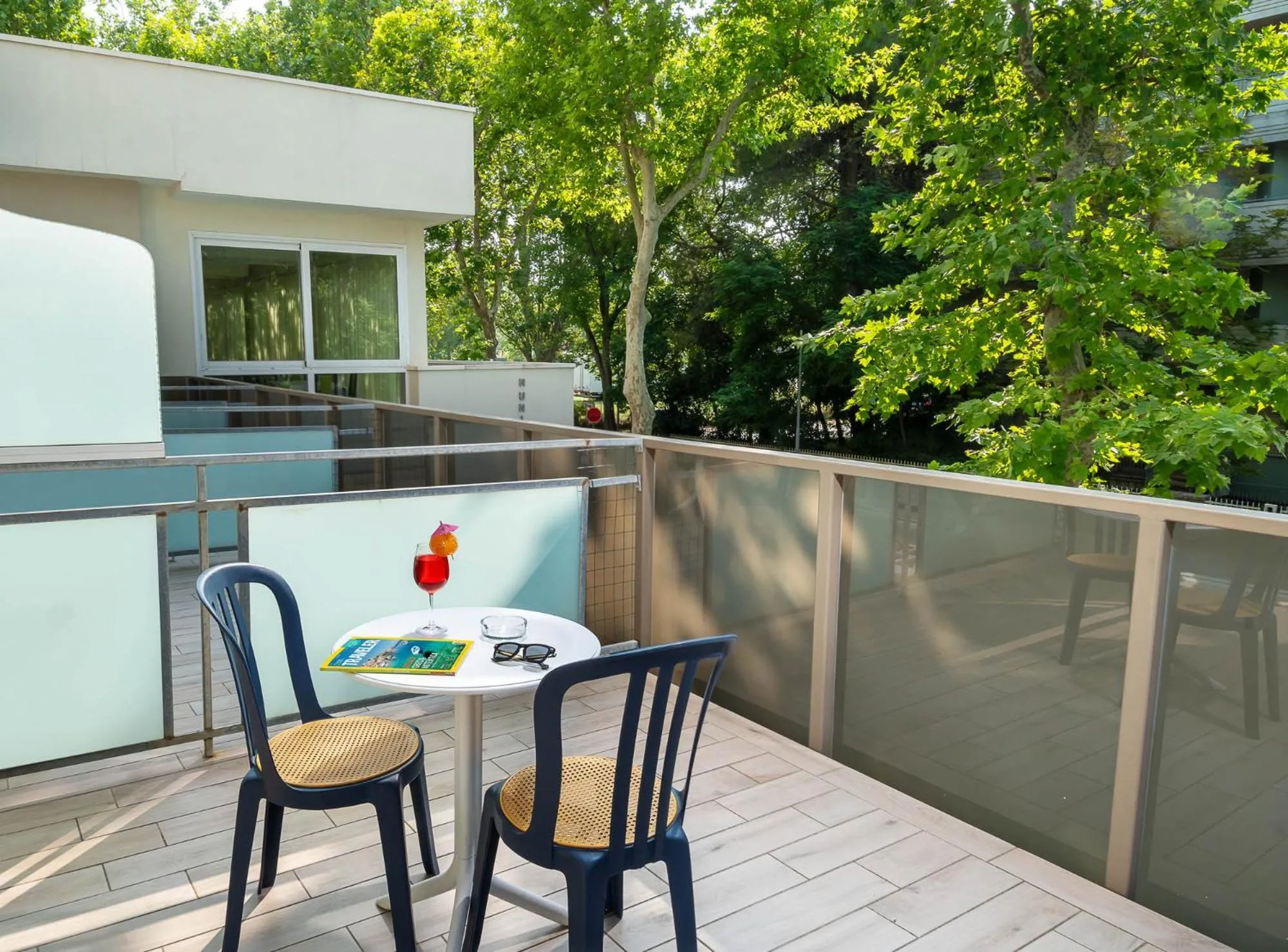 Balcony/Terrace in Union Park Hotel al mare con Piscina - Parcheggio - Spiaggia - A MH Collection Hotels