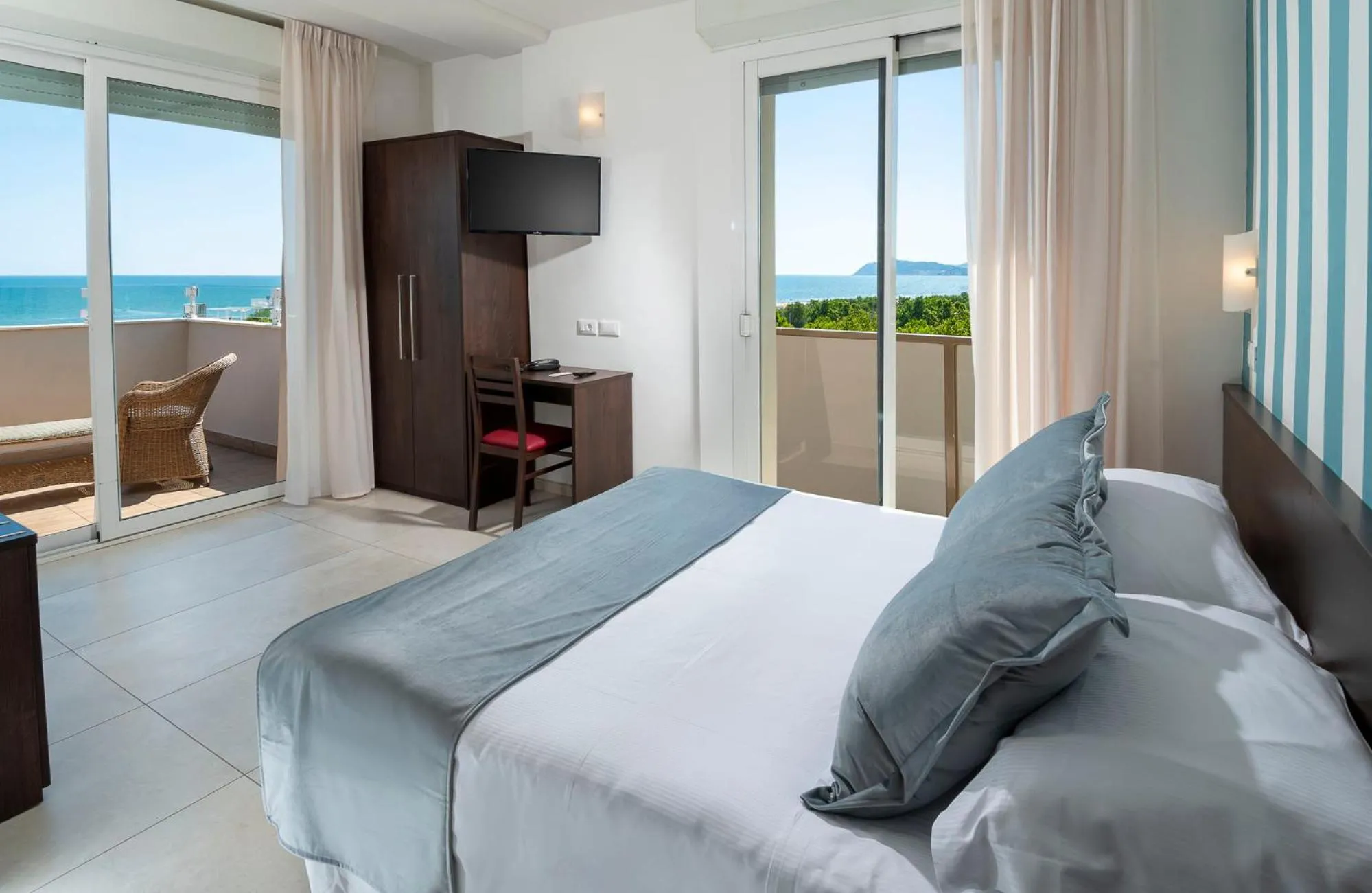Bedroom, Bed in Union Park Hotel al mare con Piscina - Parcheggio - Spiaggia - A MH Collection Hotels