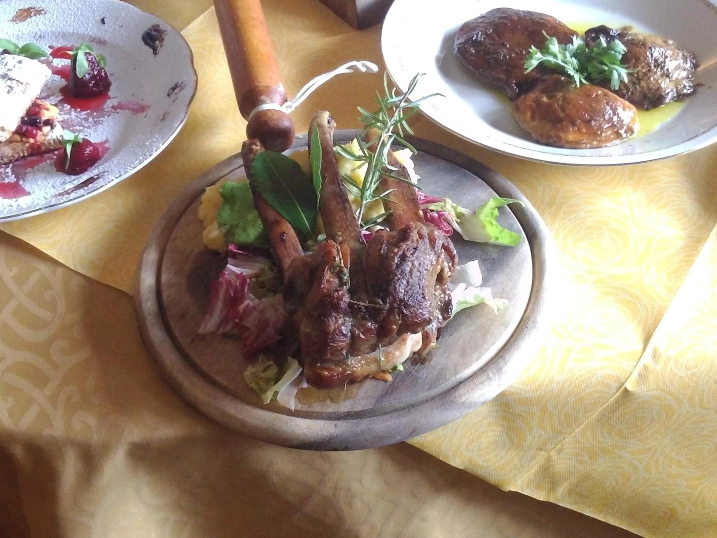 Food close-up in Albergo Generale Cantore - Monte Amiata