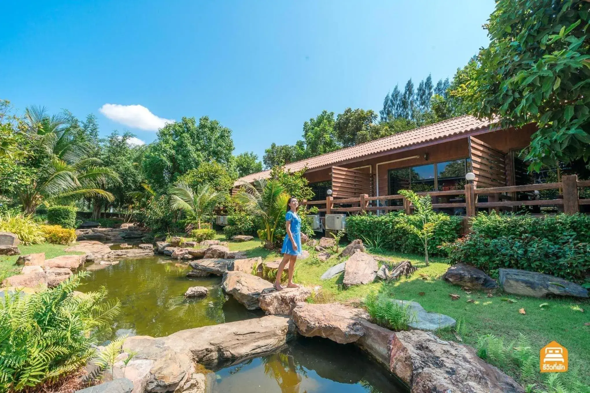 Property Building in The Canal Garden Resort