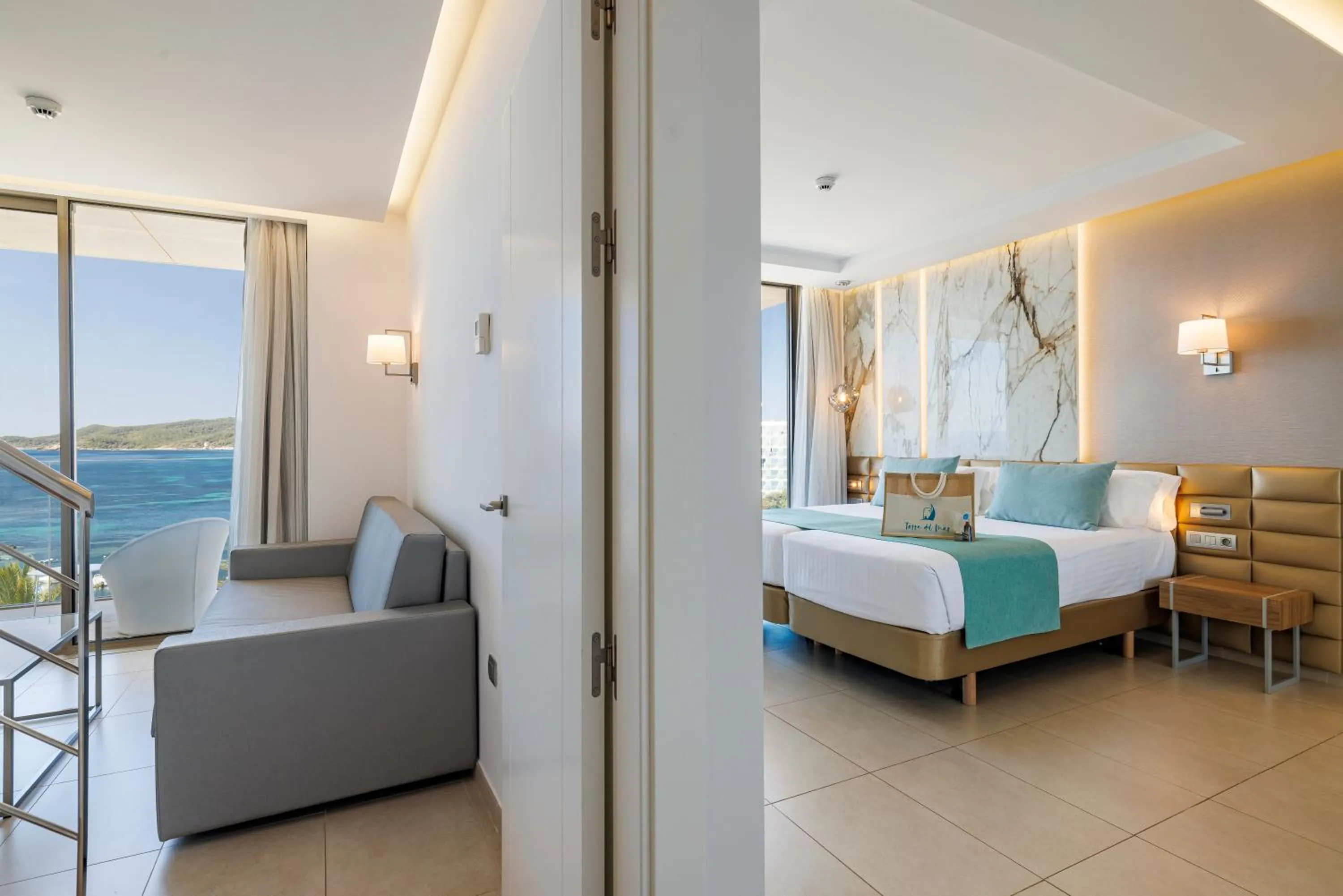 Photo of the whole room, Bed in Hotel Torre del Mar - Ibiza