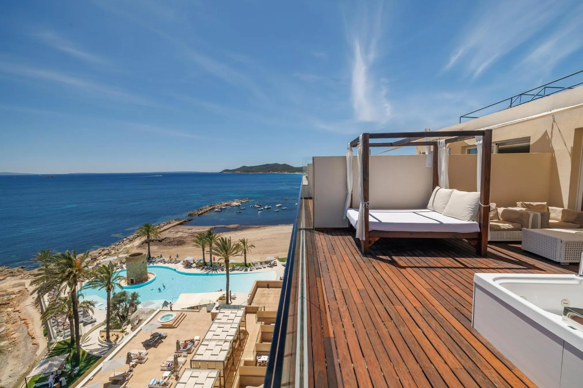 Balcony/Terrace in Hotel Torre del Mar - Ibiza