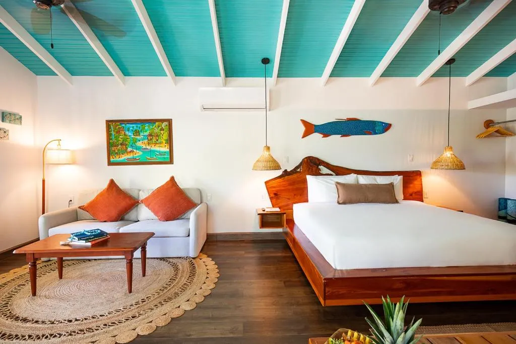 Bed in Kalimera Beach Hotel