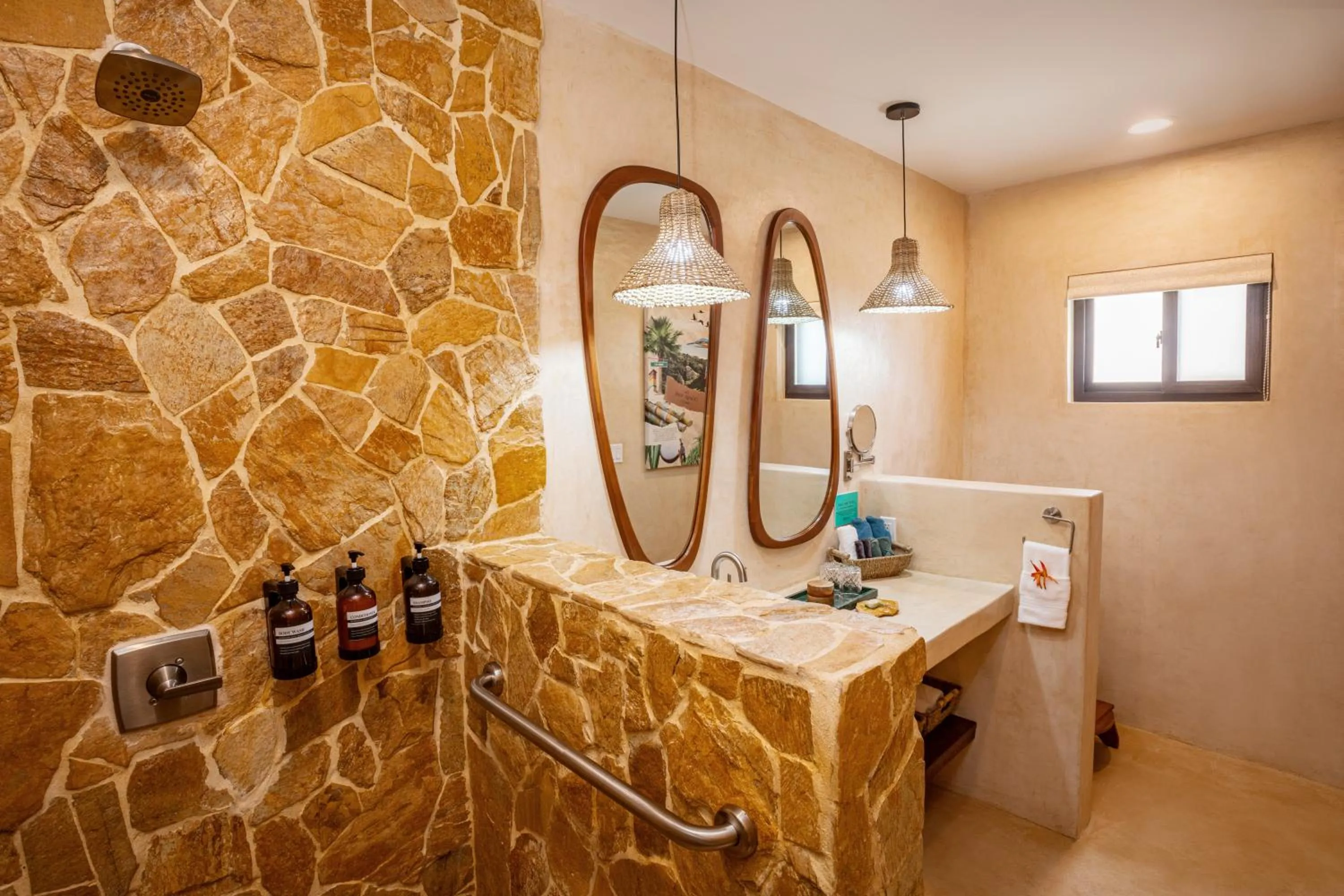 Shower in Kalimera Beach Hotel