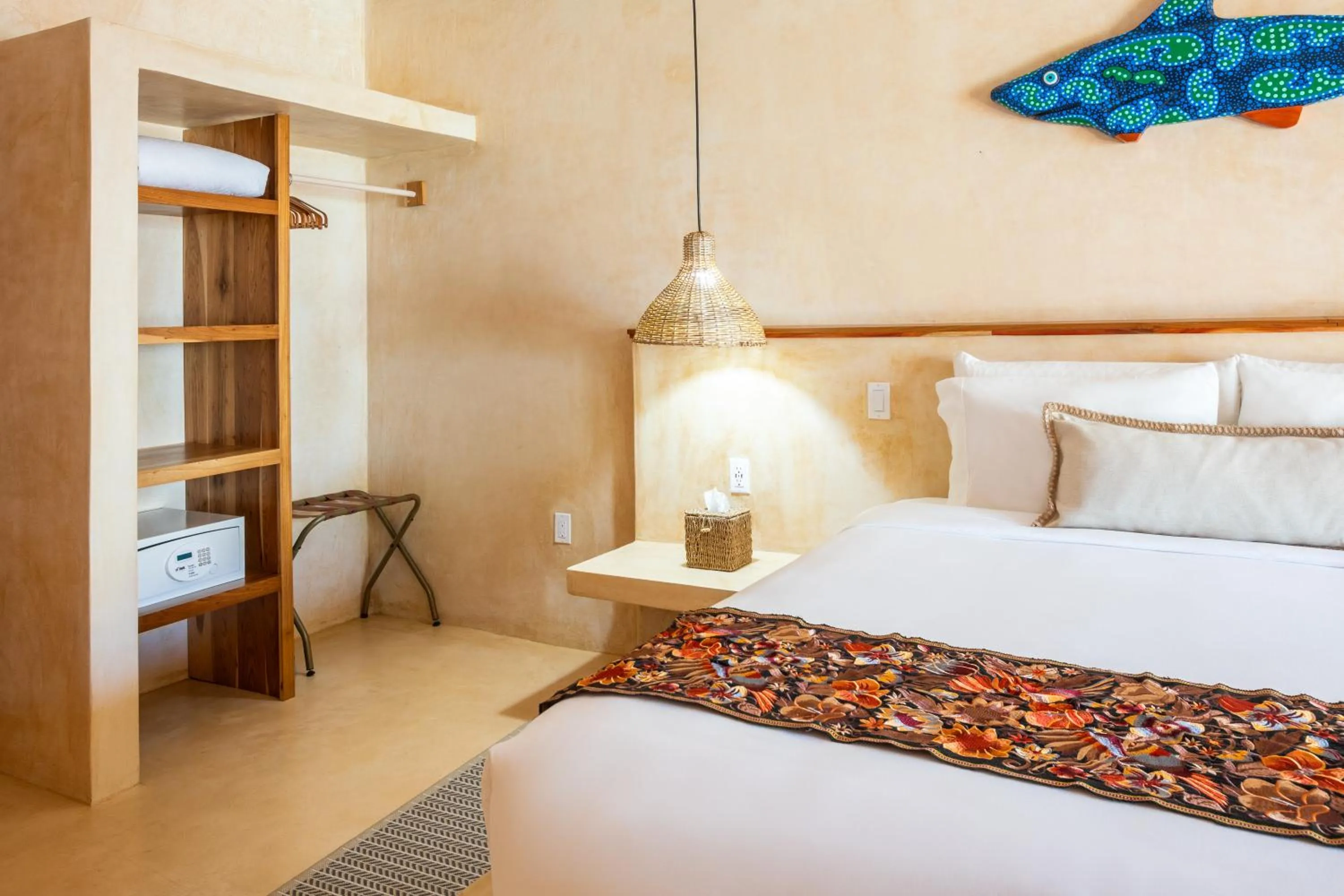 Bed in Kalimera Beach Hotel