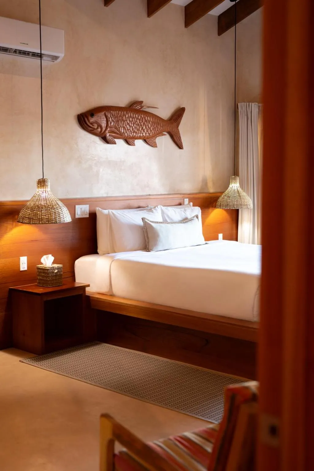 Bed in Kalimera Beach Hotel