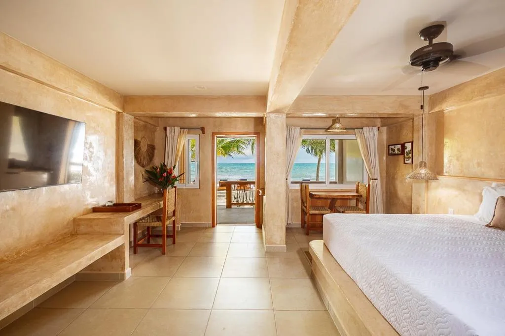 Bed in Kalimera Beach Hotel