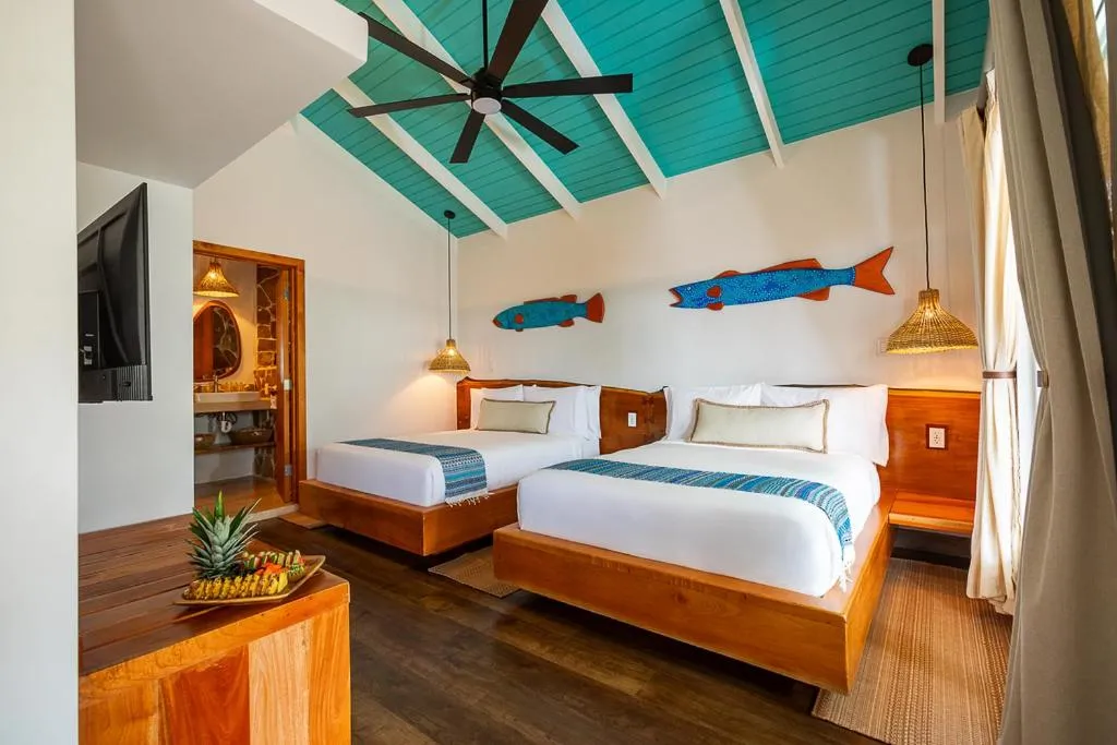 Bed in Kalimera Beach Hotel