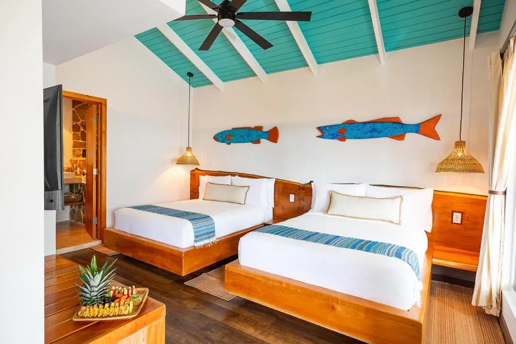 Bed in Kalimera Beach Hotel