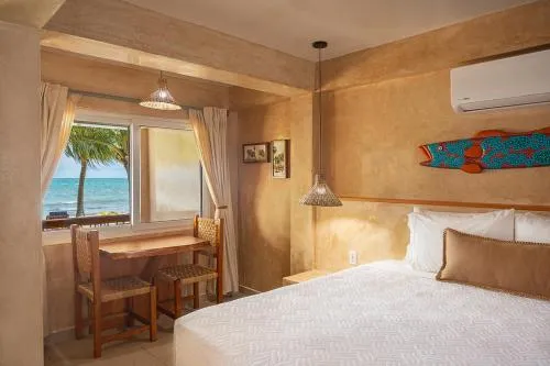Bedroom, Bed in Kalimera Beach Hotel