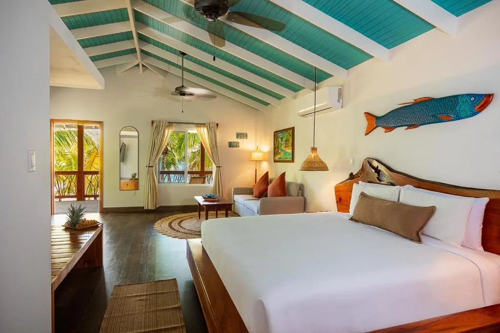 Bed in Kalimera Beach Hotel