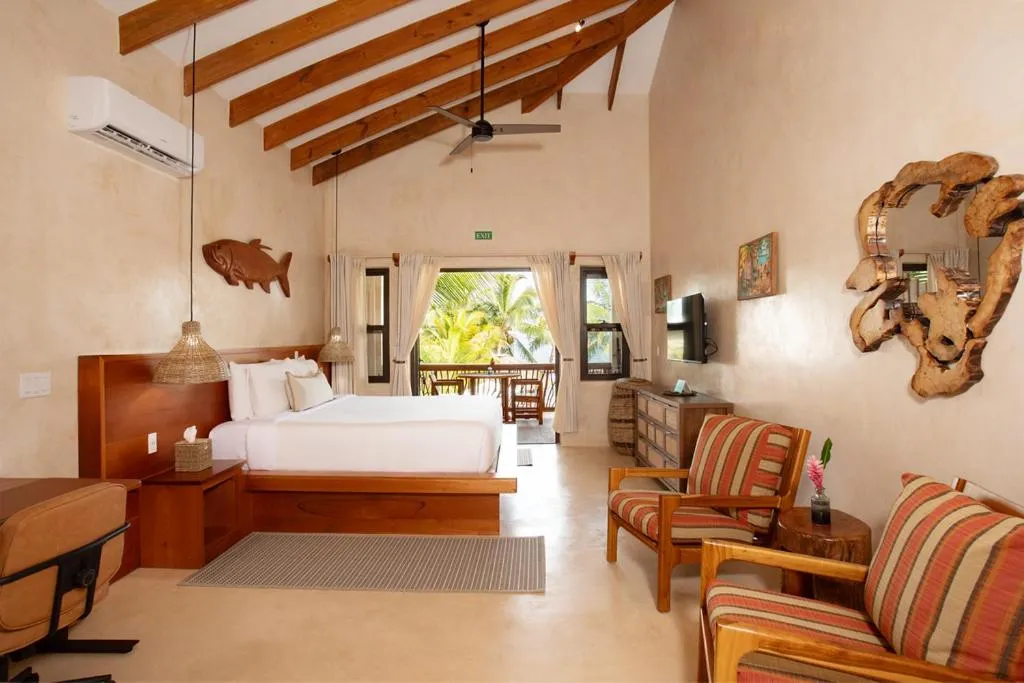 Bed in Kalimera Beach Hotel