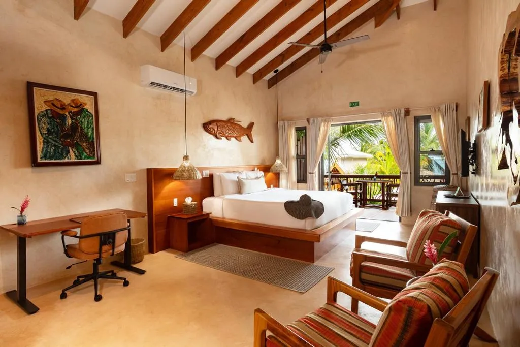 Bed in Kalimera Beach Hotel