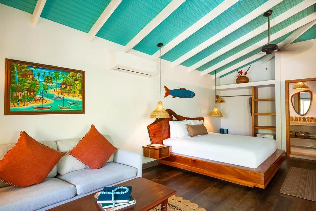 Bed in Kalimera Beach Hotel
