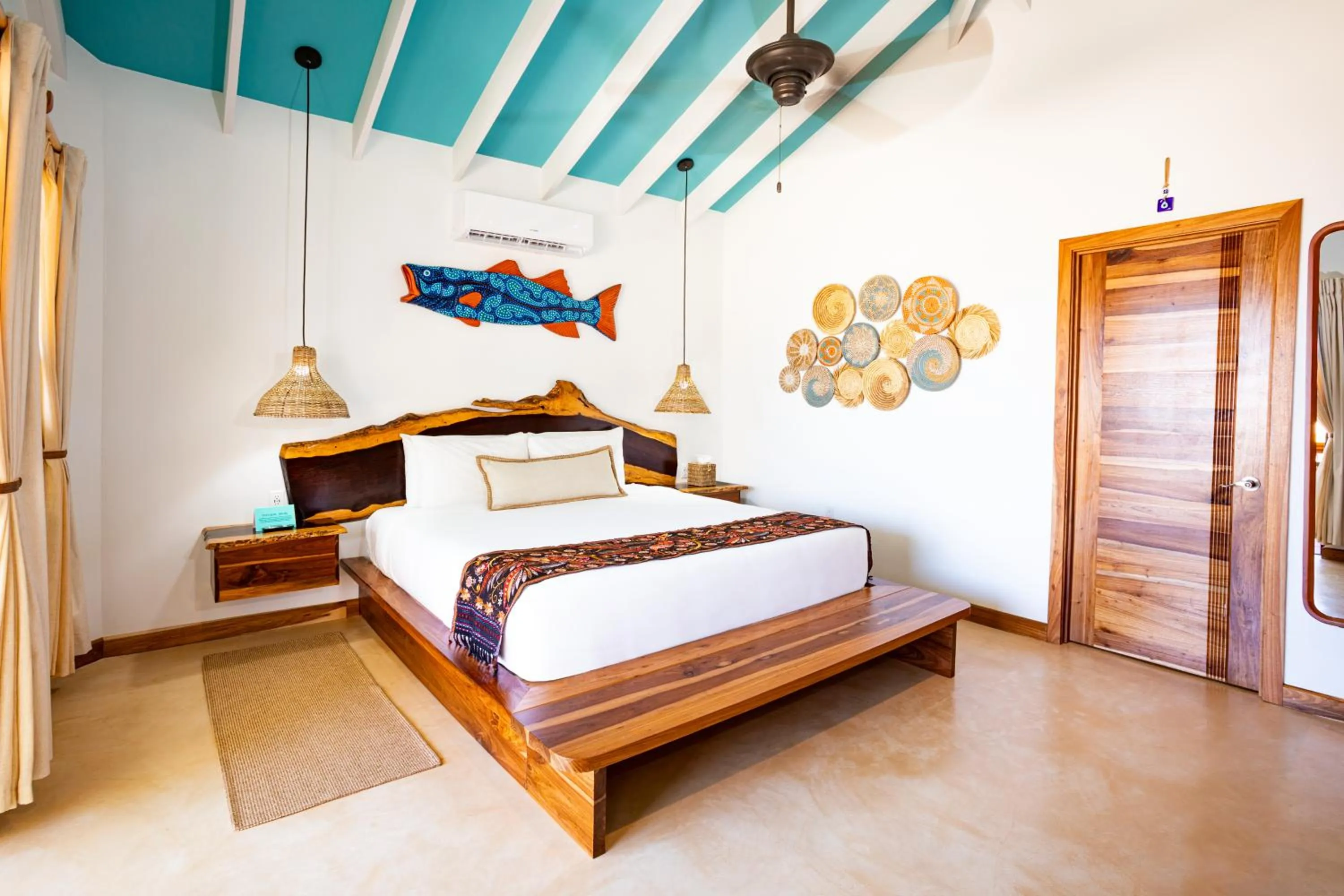 Bed in Kalimera Beach Hotel